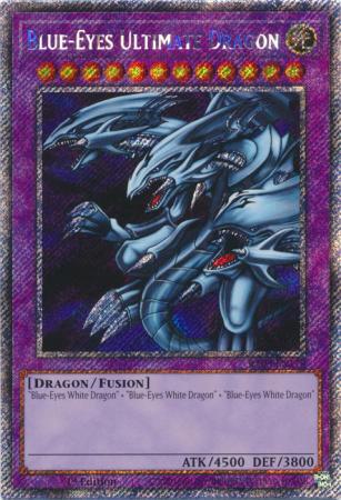 Yu-Gi-Oh! Blue-Eyes Ultimate Dragon - RA03-EN178 - Platinum Secret Rare - 1st Edition