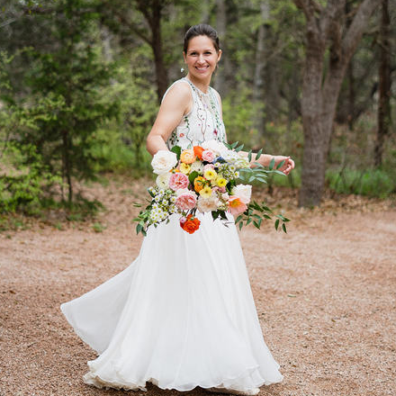 fiftyflowers.com Modern Garden Wedding - view 2