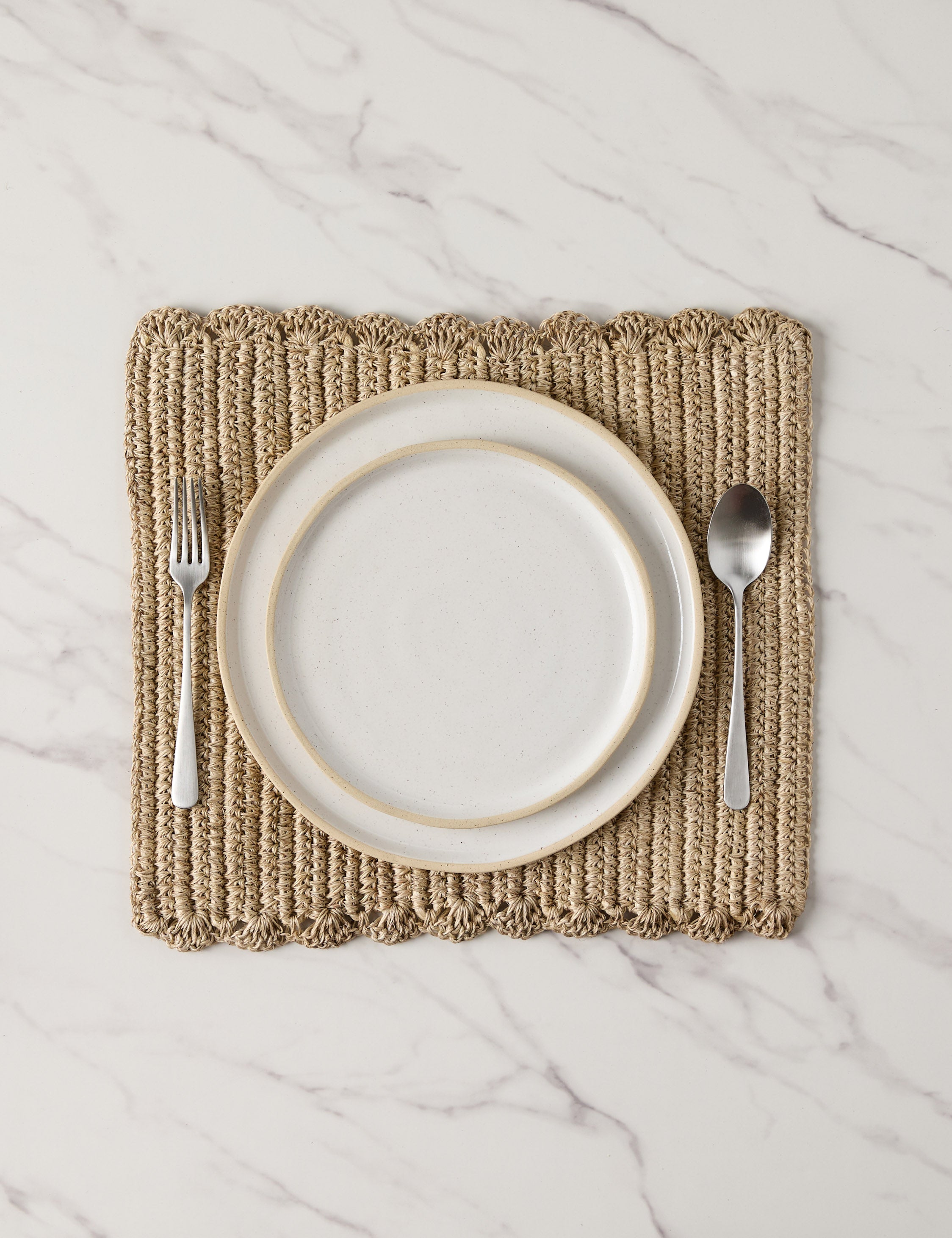 Lulu and Georgia Fique Woven Placemat (Set of 4) by Tallo de Olivo - view 2