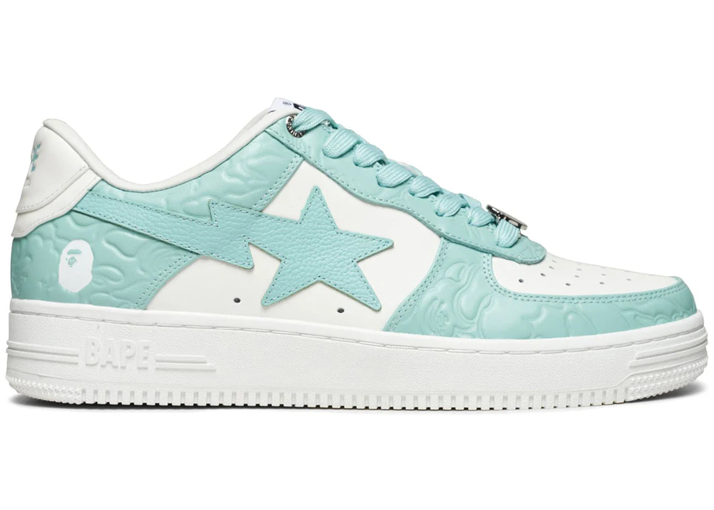 Sta 4 linecamo – A Bathing Ape Bape Sta #4 Linecamo White Sax
