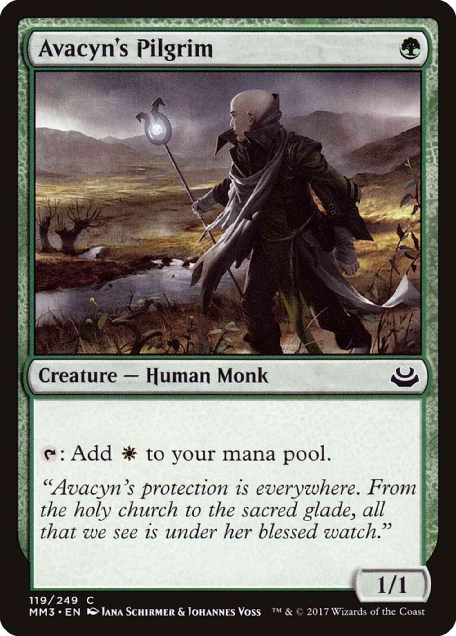 Pilgrim 119 modern – Magic Avacyn's Pilgrim [119] [Modern Masters 2017] [Non-Foil]
