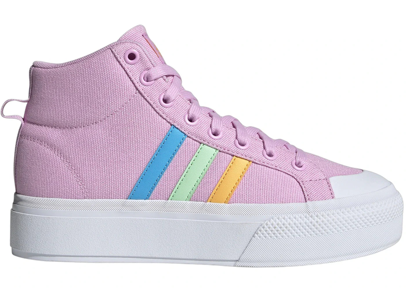 Bravada 2 0 – adidas Bravada 2.0 Platform Mid Bliss Lilac Semi Spark Semi Green Spark (Women's)