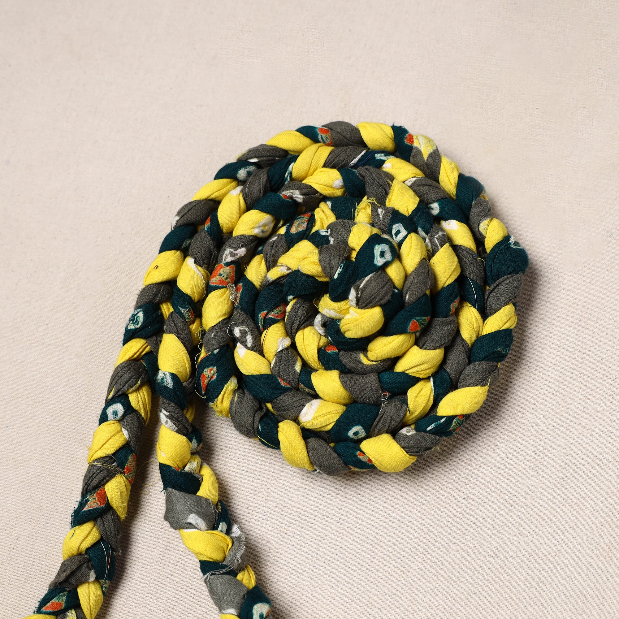 NOORI BAZAR Handmade Upcycled Fabric Skipping Rope 35 - view 2