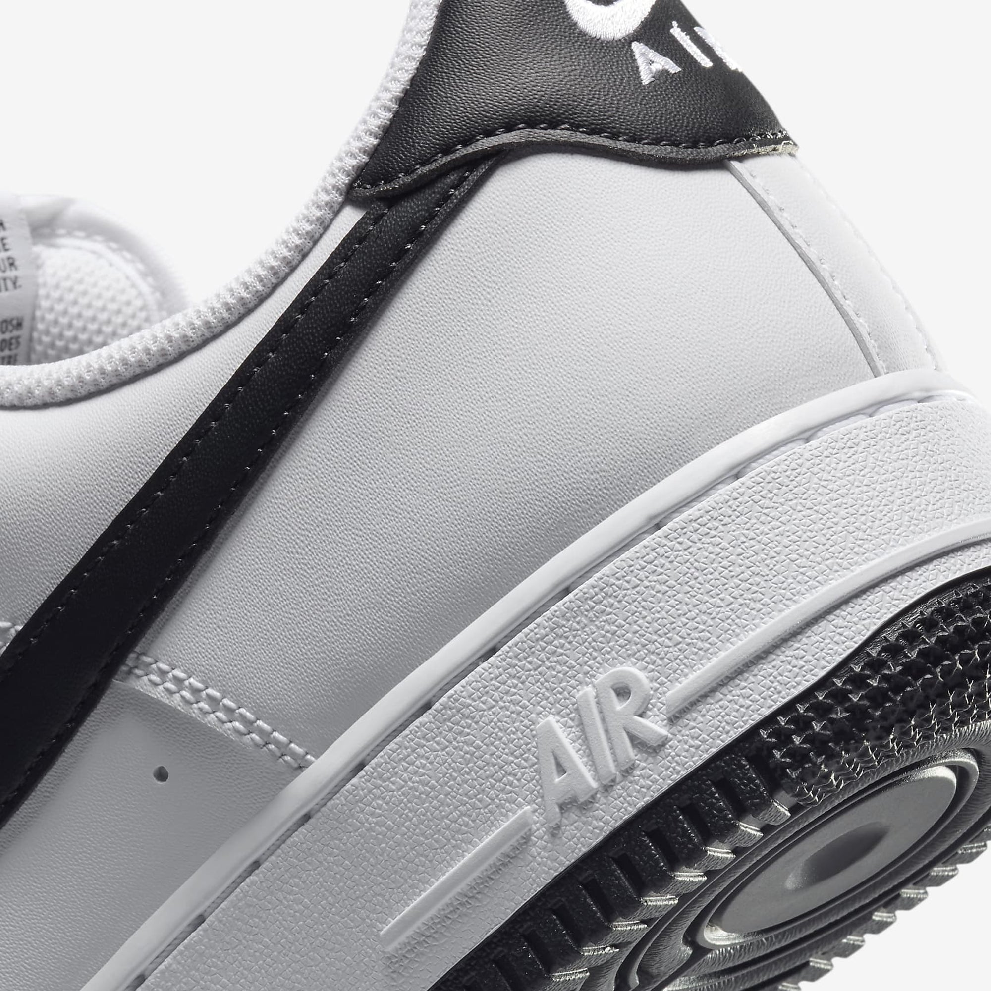 Nike | AIR FORCE 1 '07 { WHITE/BLACK-WHITE - view 5