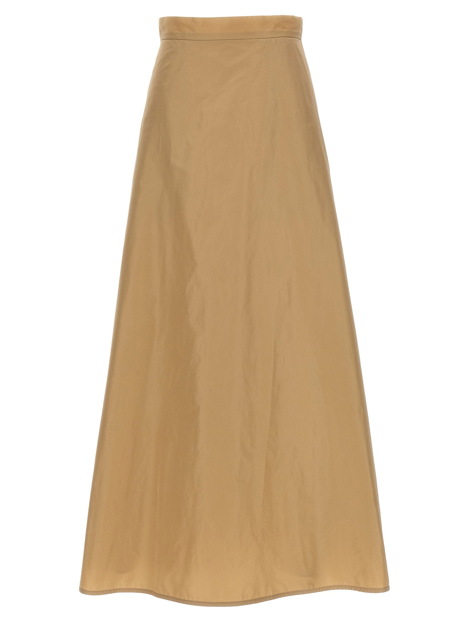 Jil Sander Long Flared Skirt – 100% polyester