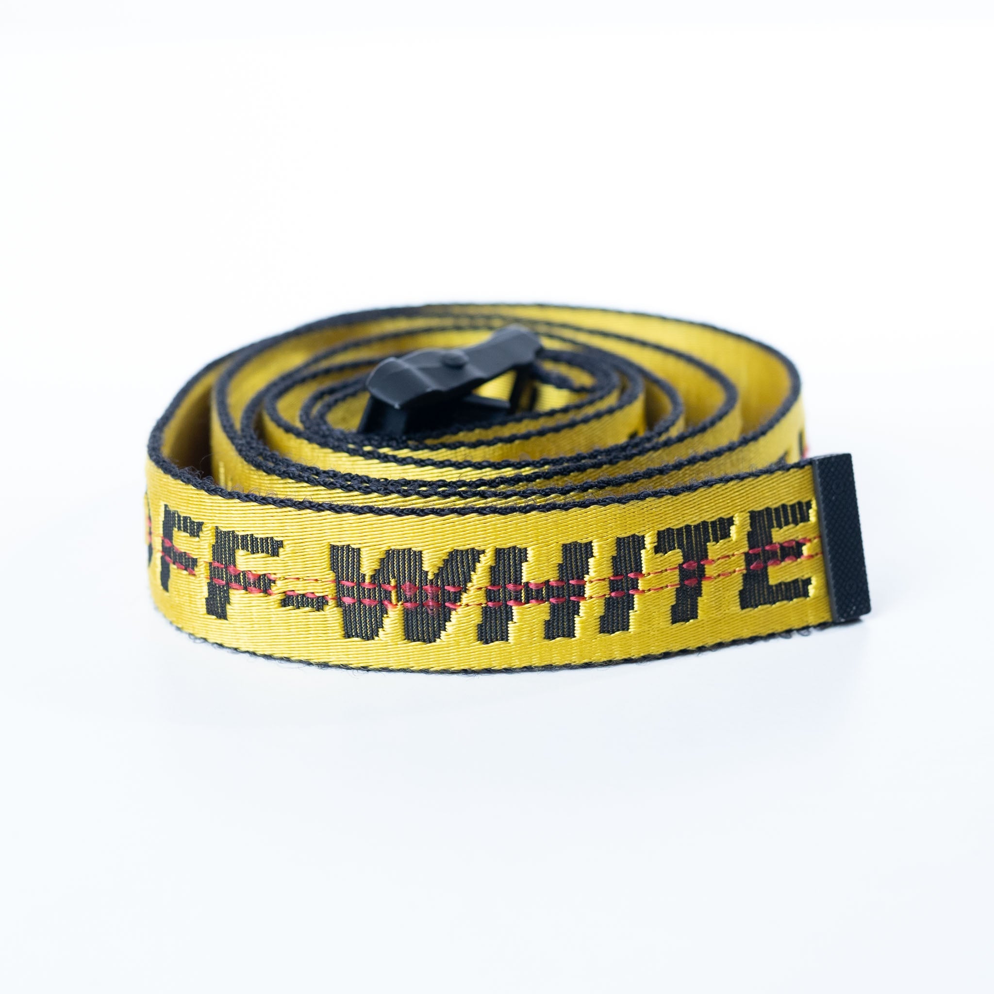 OFF WHITE Off-white yellow industrial belt