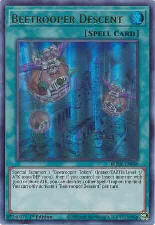 Yu-Gi-Oh! Beetrooper Descent - BODE-EN089 - Ultra Rare - 1st Edition