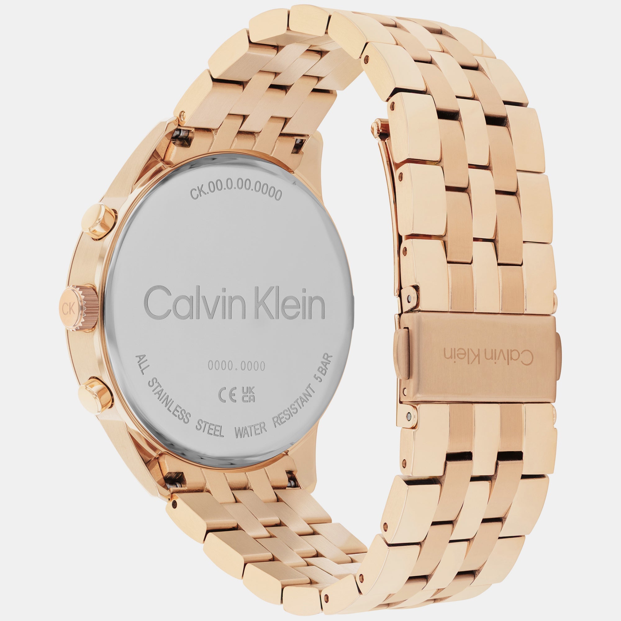 Calvin Klein Ck Infinite Men Quartz Blue Dial Chronograph Stainless Steel Watch 25200376 - view 2