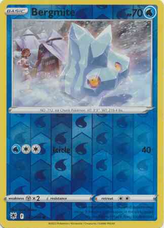 Common swsh10-047 reverse – Pokémon Bergmite - 047/189 - Common [swsh10-047] [Reverse Holo]