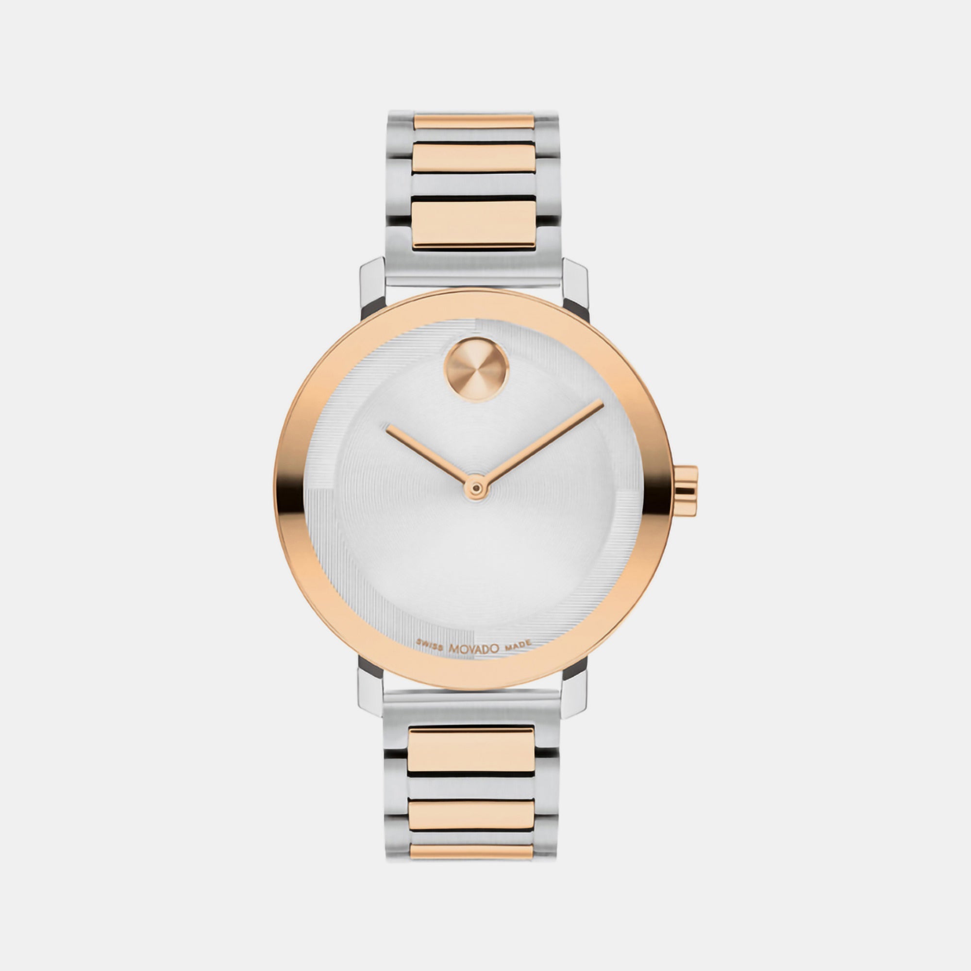 Movado Bold Women Quartz Silver Dial Analog Stainless Steel Watch 3601141