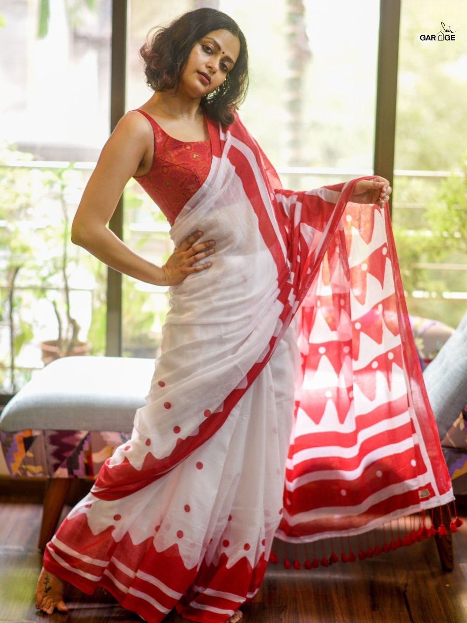 Women's sarees – suta.in Gar-2662 – Women's