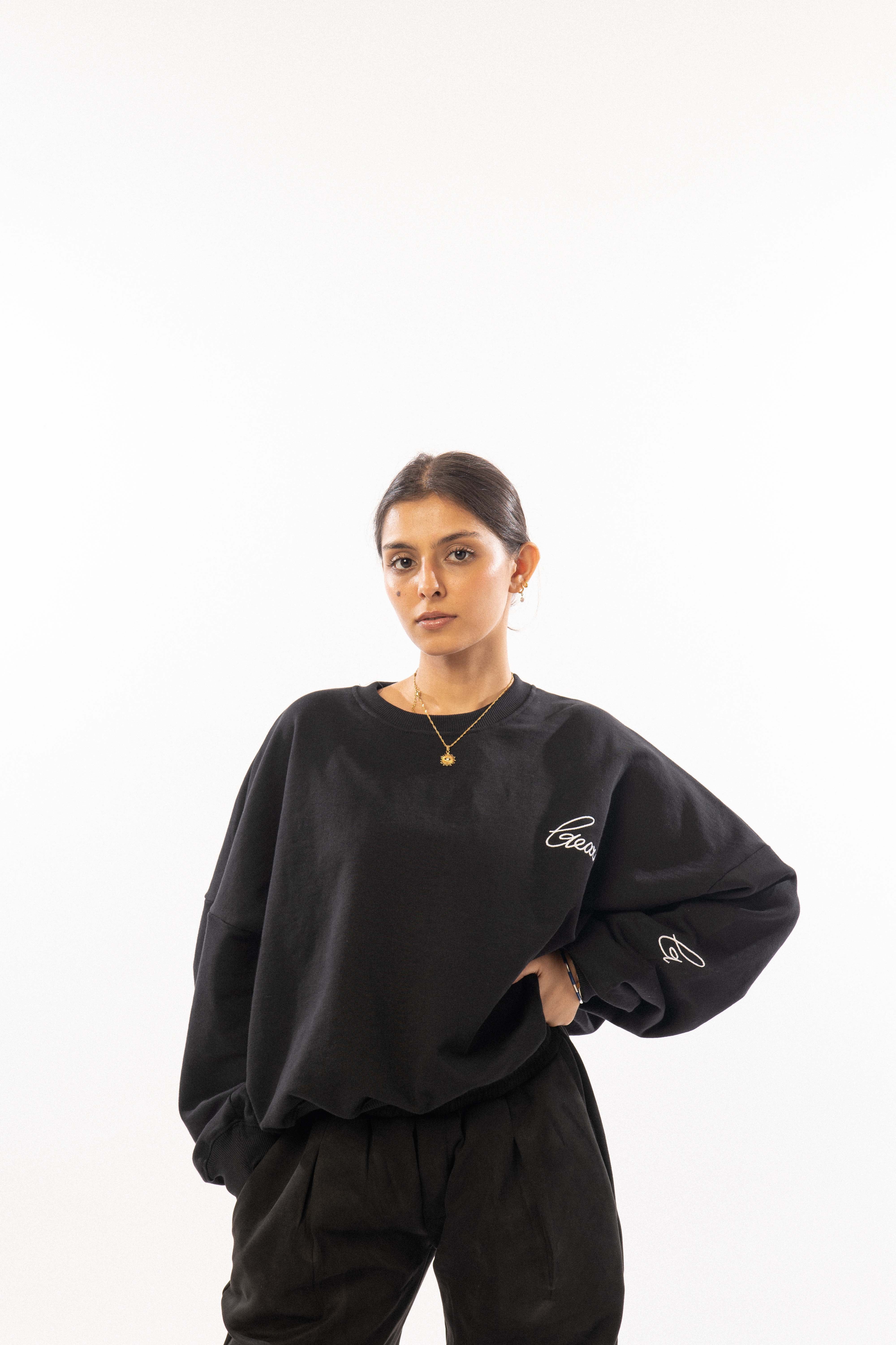 MNST GEAR Sweatshirt 'black' - view 7