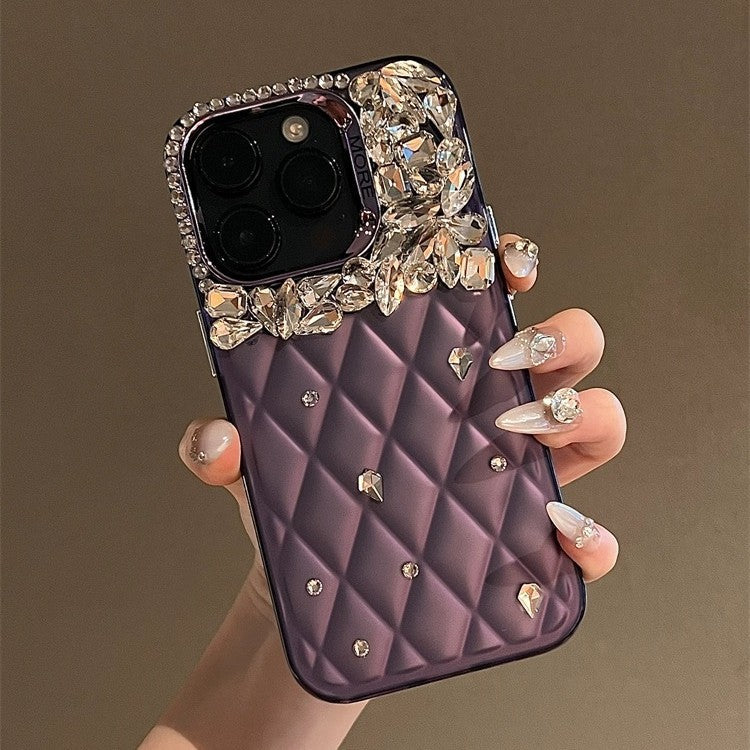 Peeperly Sparkling Luxury Quilted Diamond Case - view 2