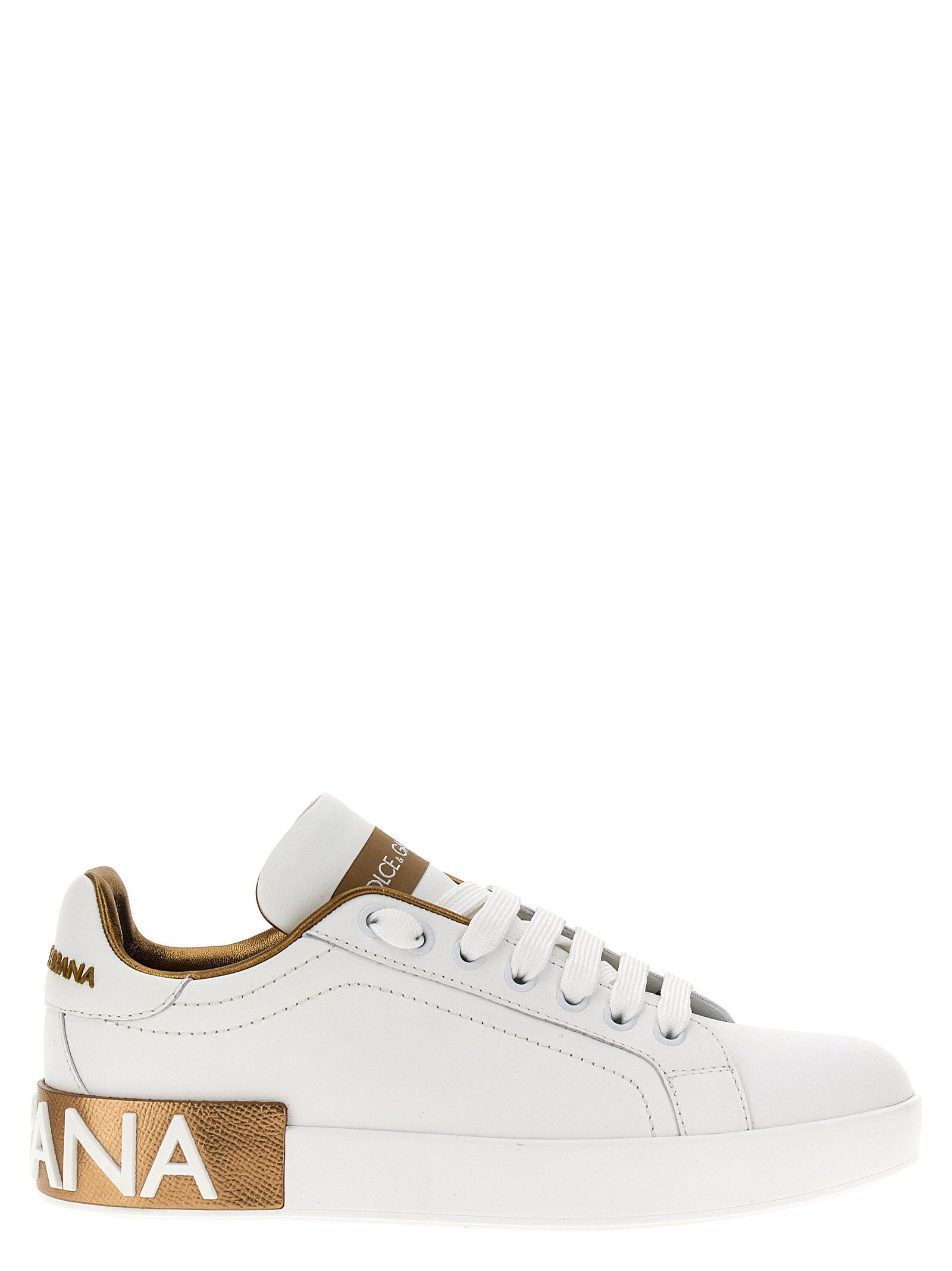 Dolce & Gabbana Portofino Sneakers – 100% calfskin leather