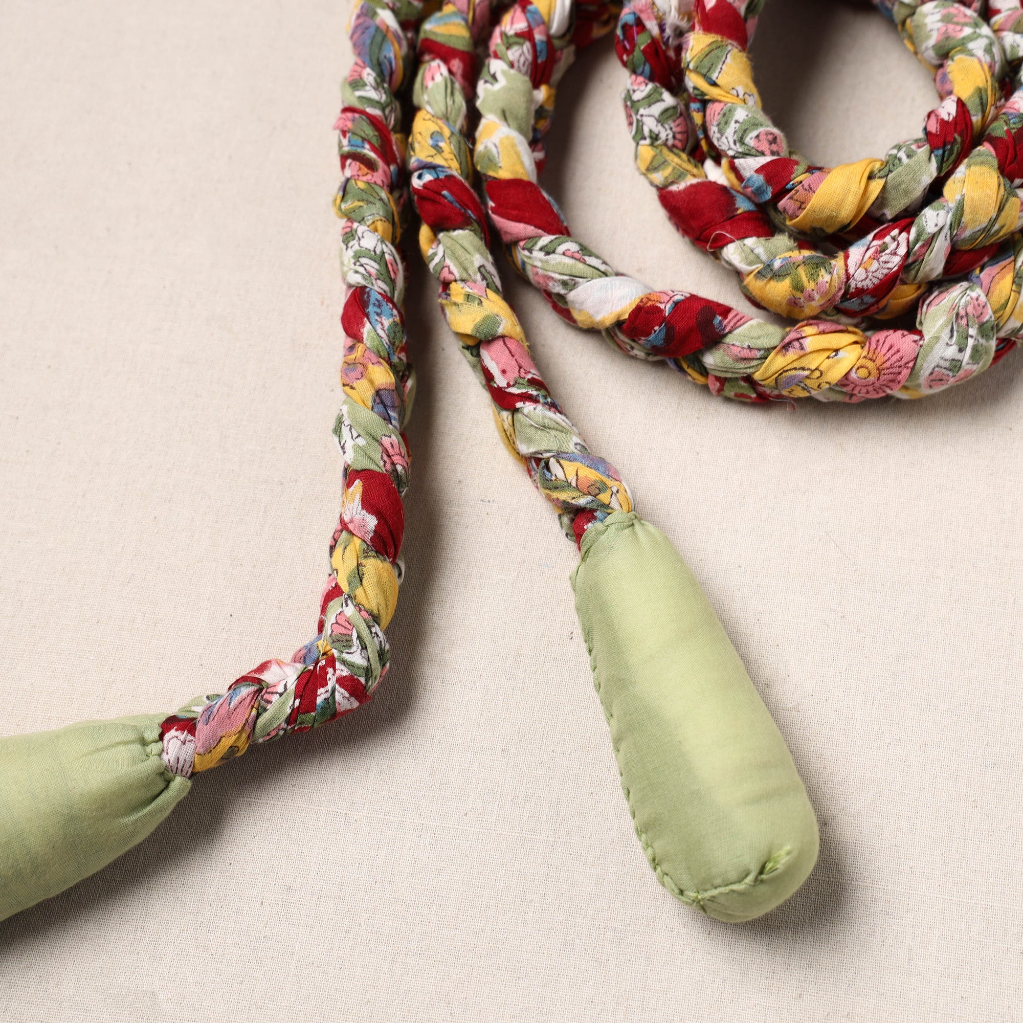 NOORI BAZAR Handmade Upcycled Fabric Skipping Rope 15 - view 4
