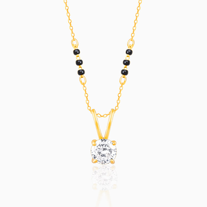 GIVA Jewellery Golden Forever Moments Mangalsutra