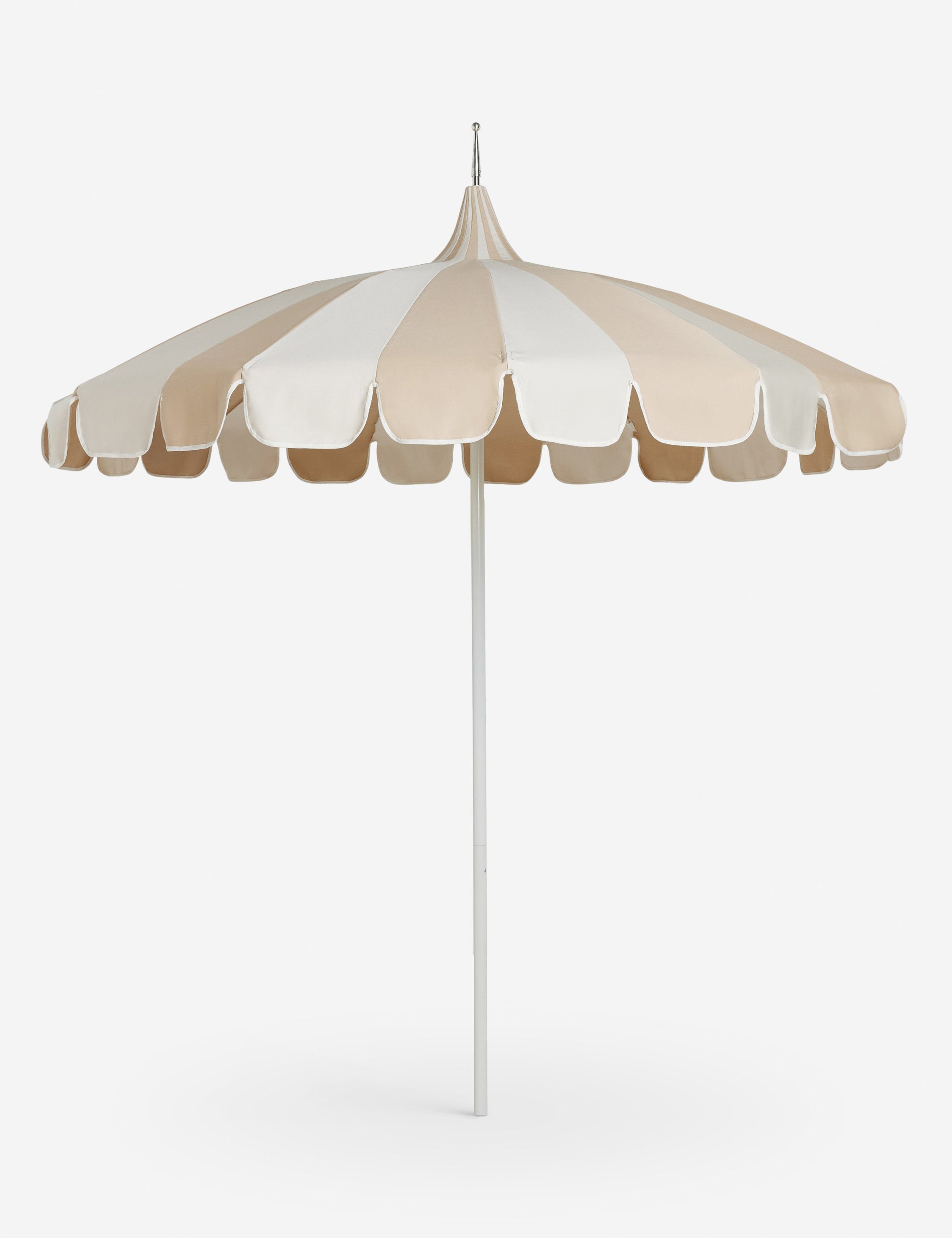 Lulu and Georgia Aamu 8'6" Pagoda Outdoor Umbrella by Sarah Sherman Samuel