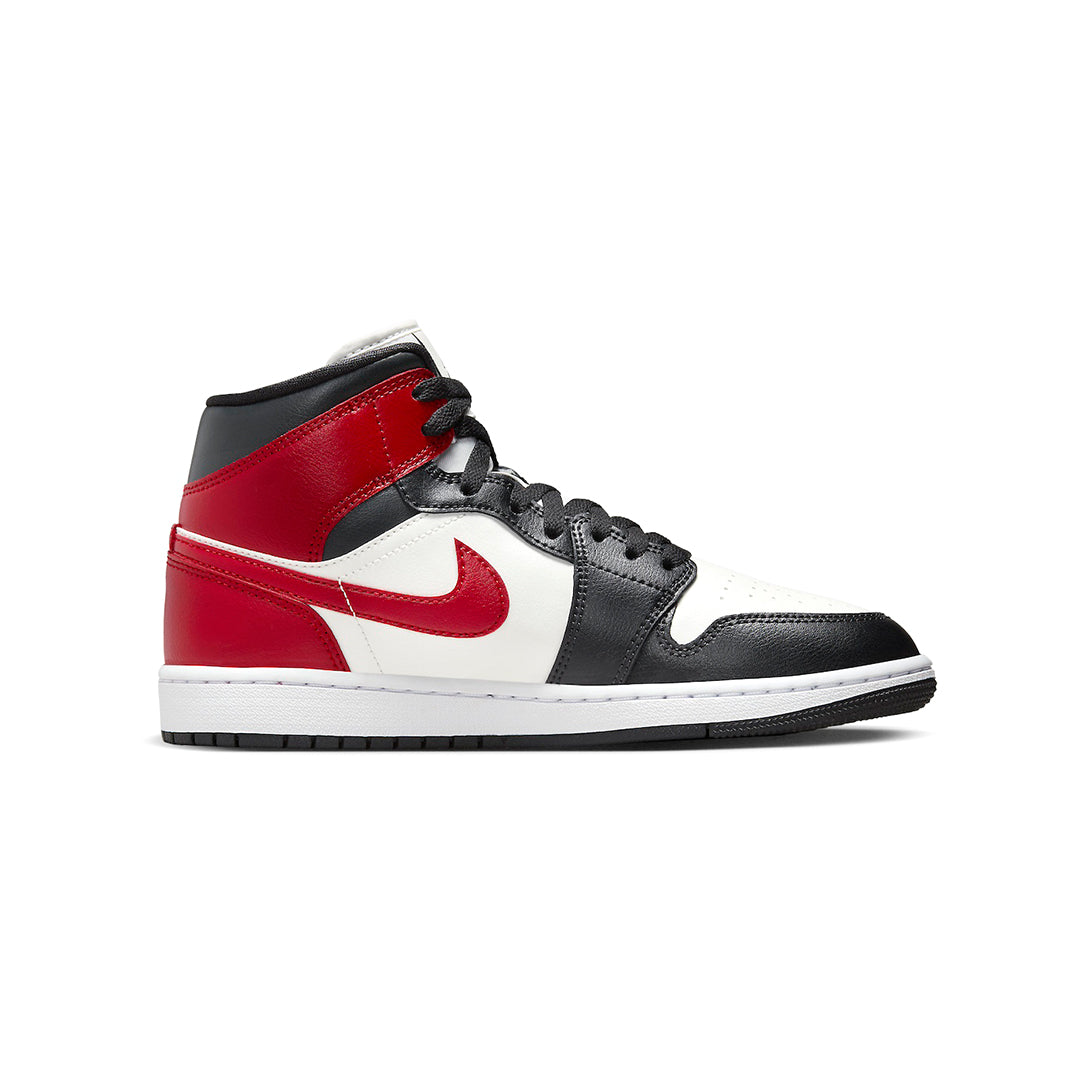 Kicks Machine Air Jordan 1 Mid Gym Red Off Noir Sale