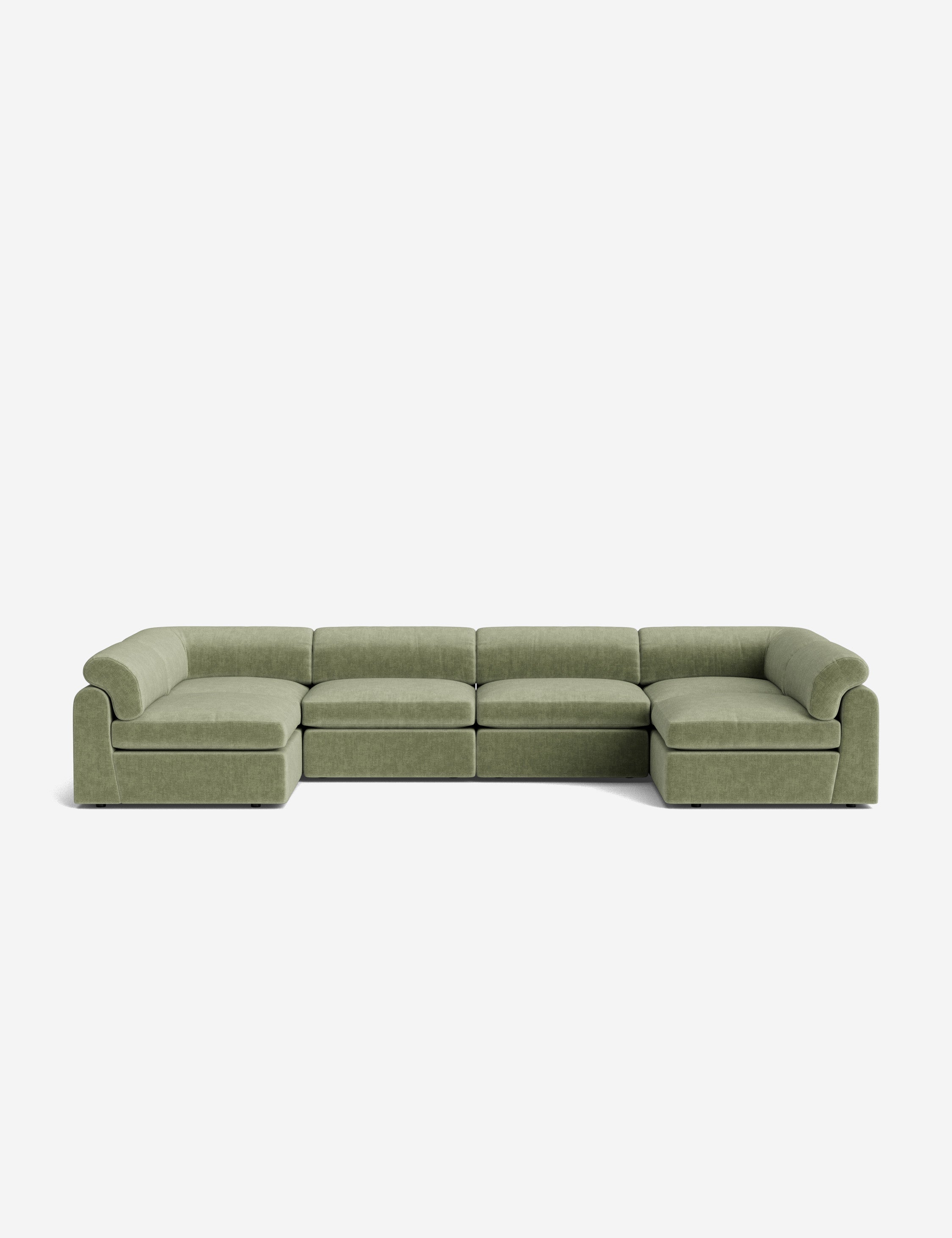 Lulu and Georgia Kingaby Modular U-Shaped Sectional Sofa - view 41