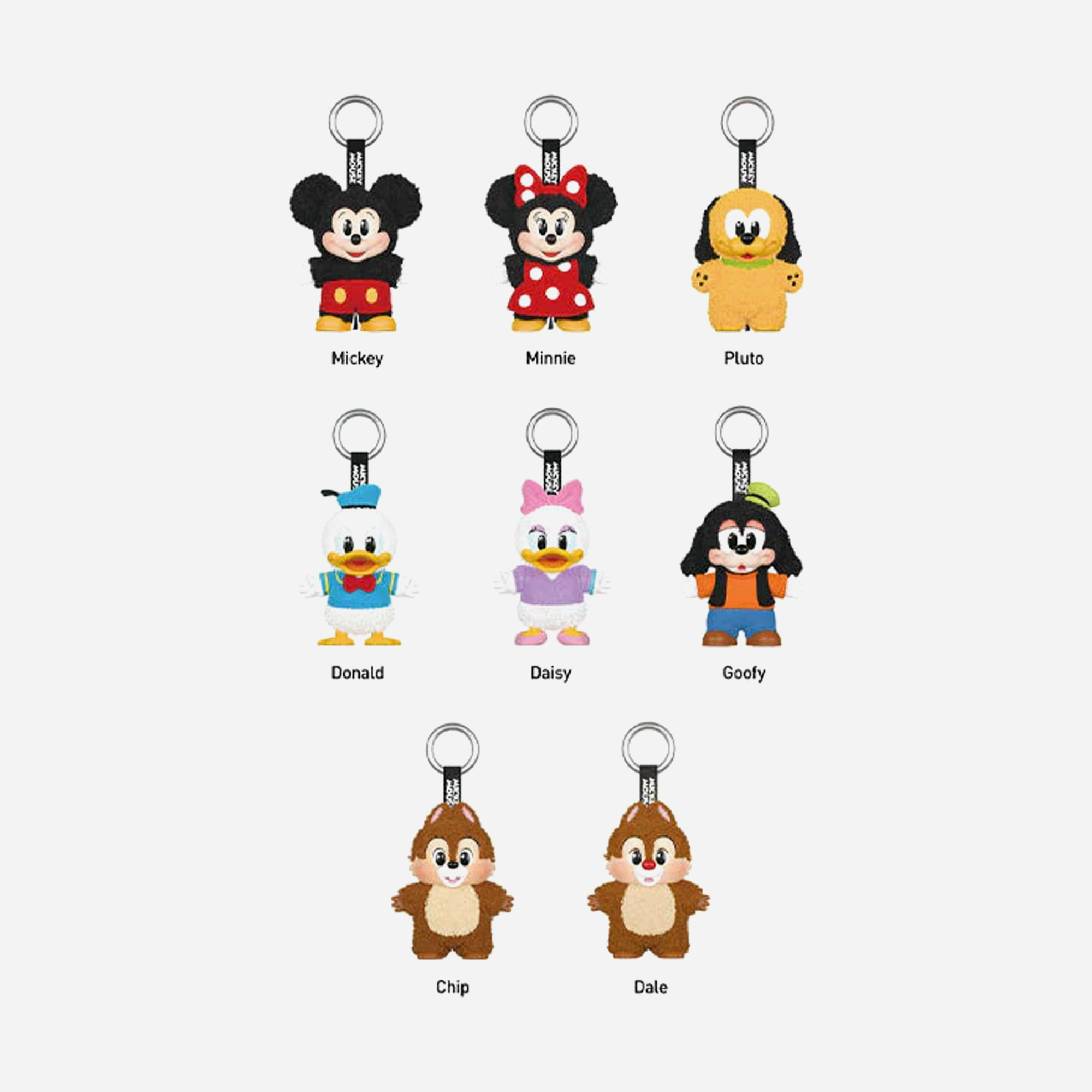Pop Mart Disney Mickey Family Together Series Plush Keychain Single Blind Box - view 2
