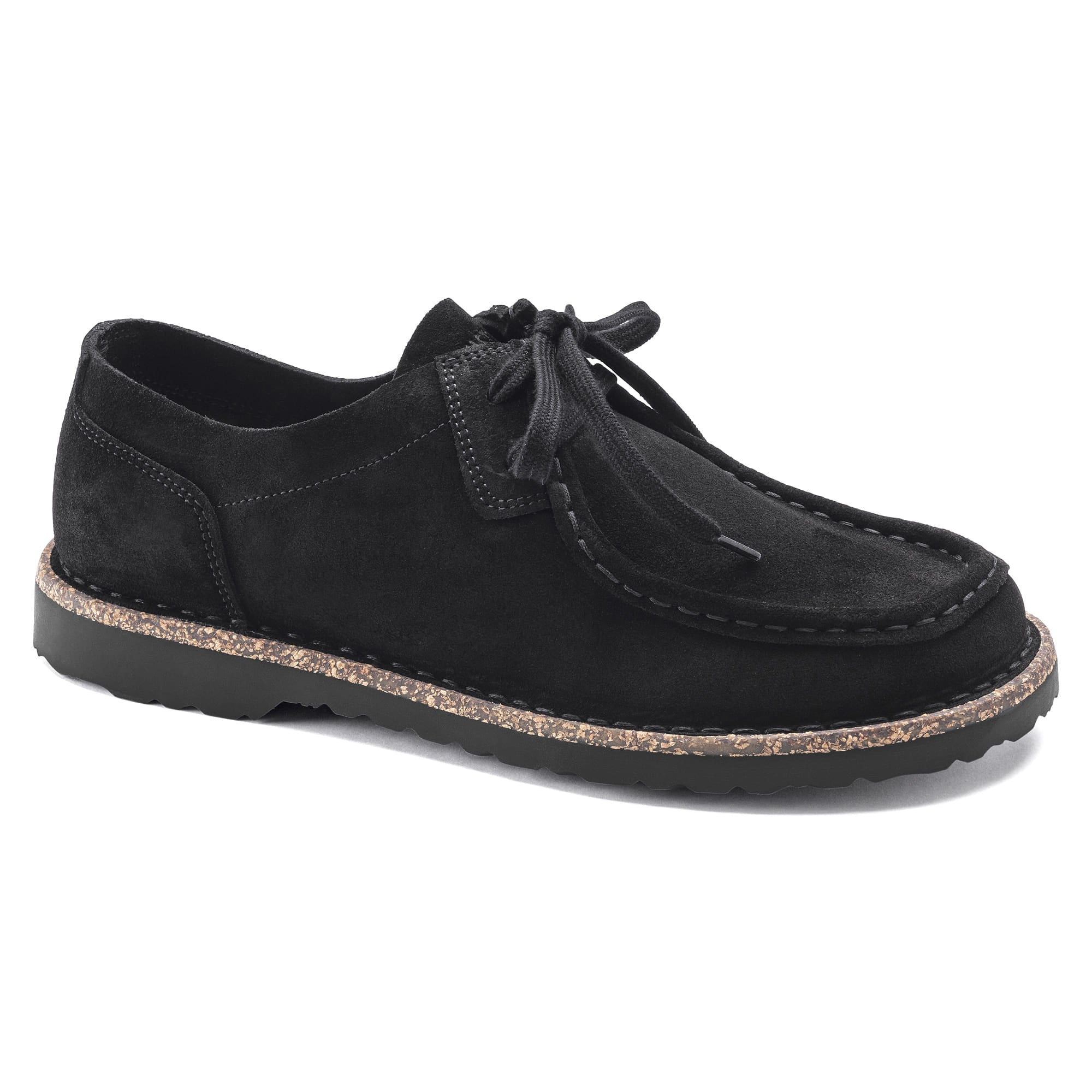 Birkenstock Pasadena III Suede Leather – Black Black - view 8
