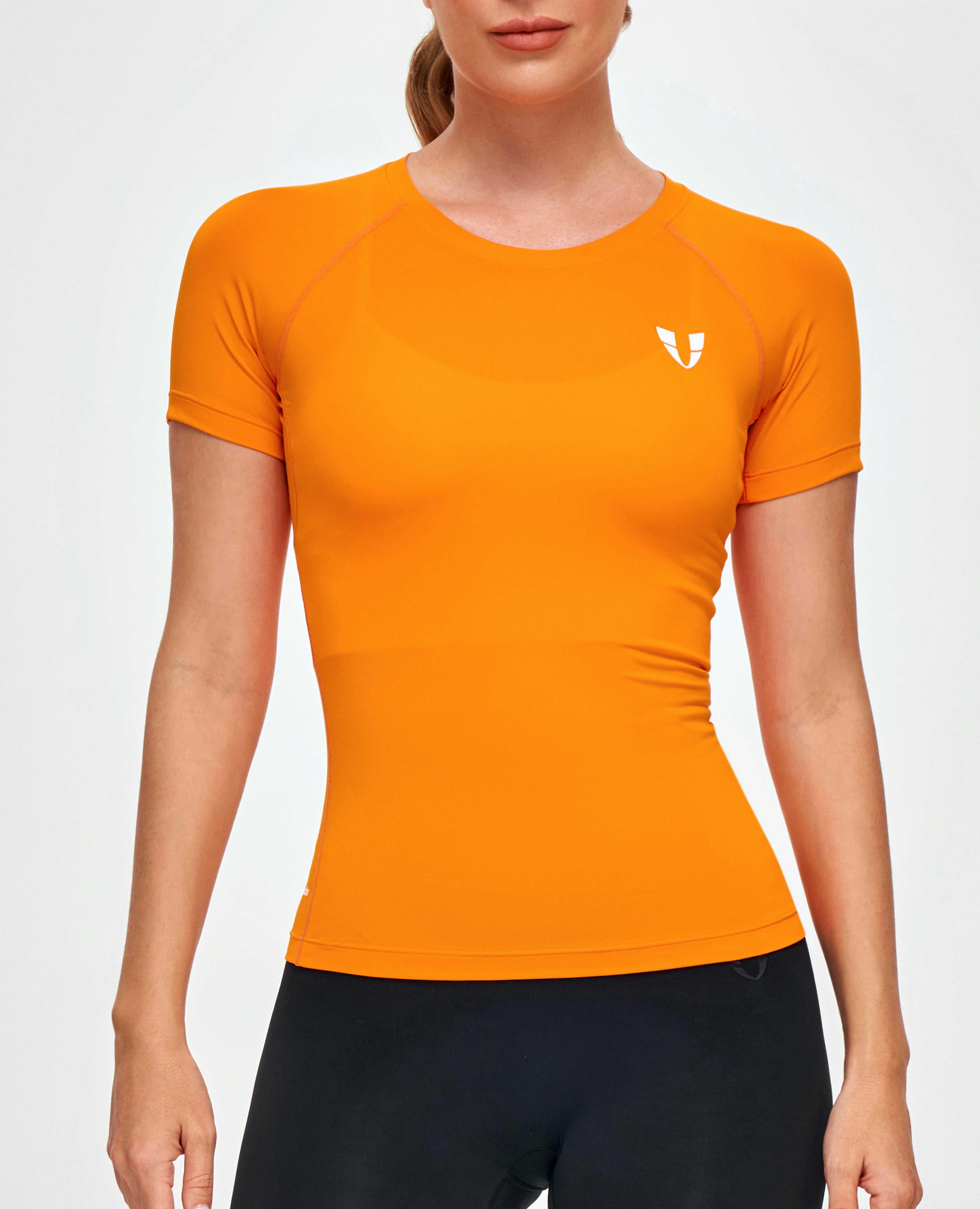 FIRM ABS Basic Athletic T-shirt - Orange