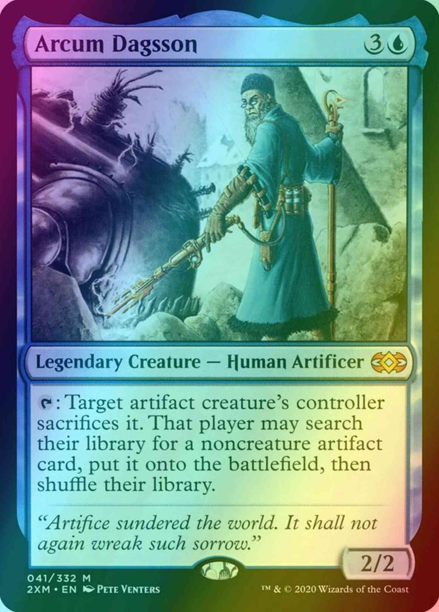 Arcum dagsson 41 – Magic Arcum Dagsson [41] [Double Masters] [Foil]