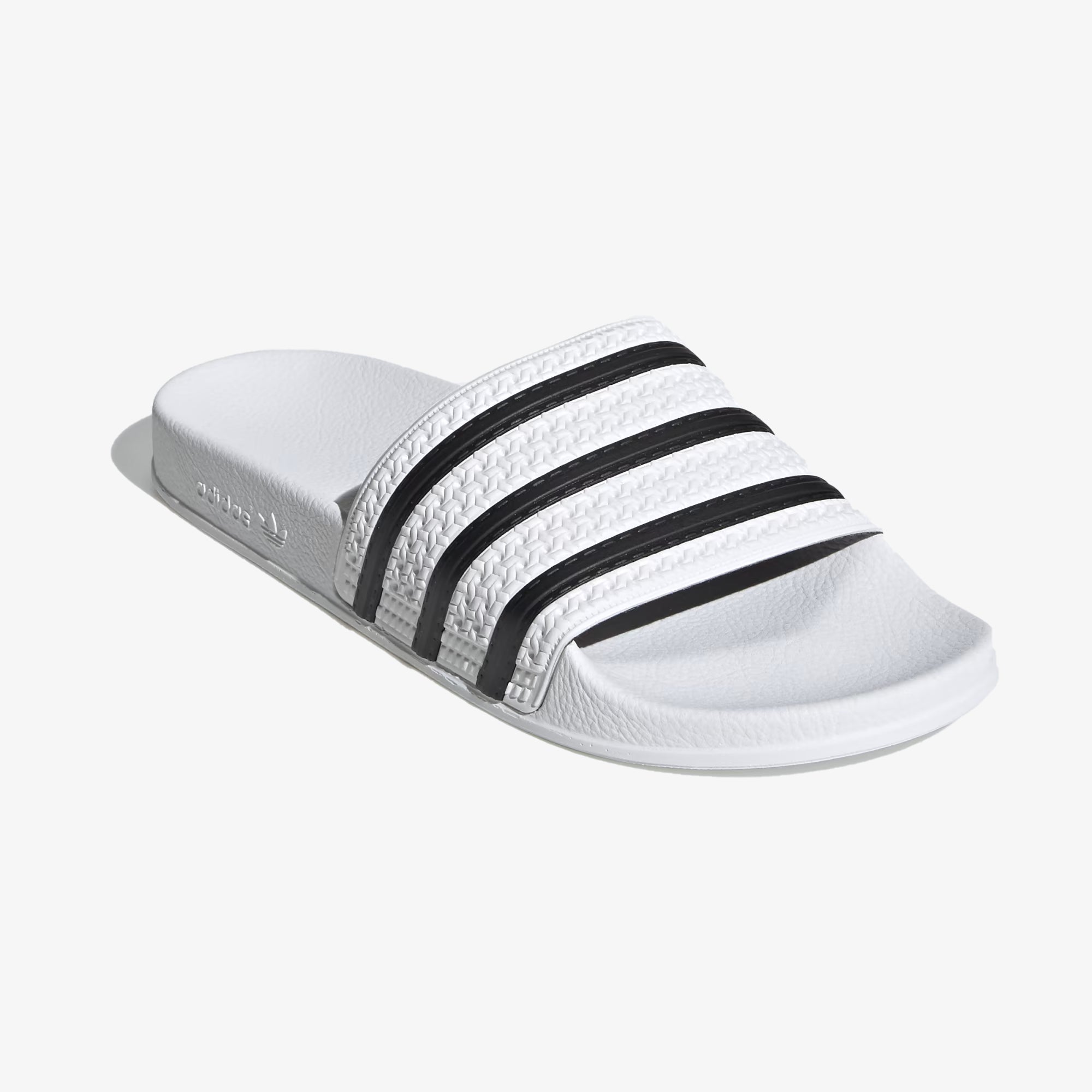 White sandals, slides – Adidas | ADILETTE { WHITE