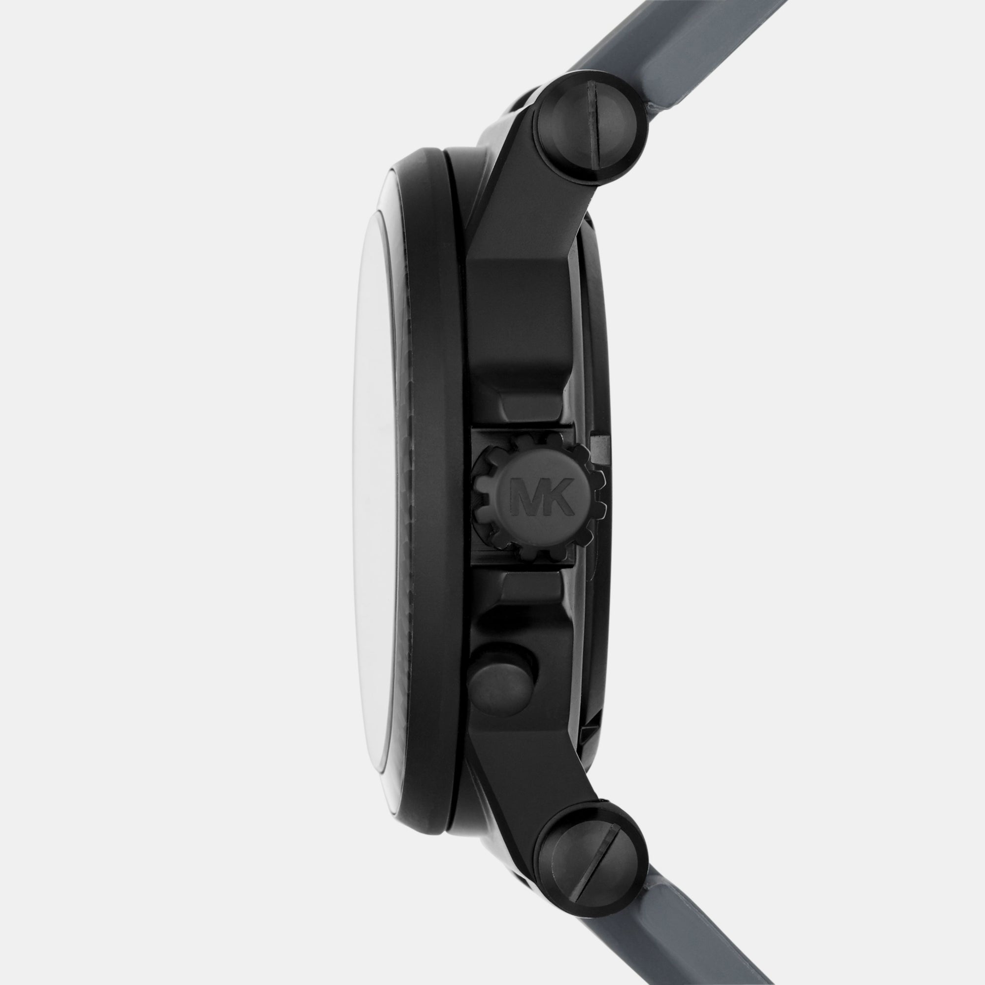 Michael Kors Dylan Men Automatic Black Dial Analog Silicone Watch MK9026 - view 3
