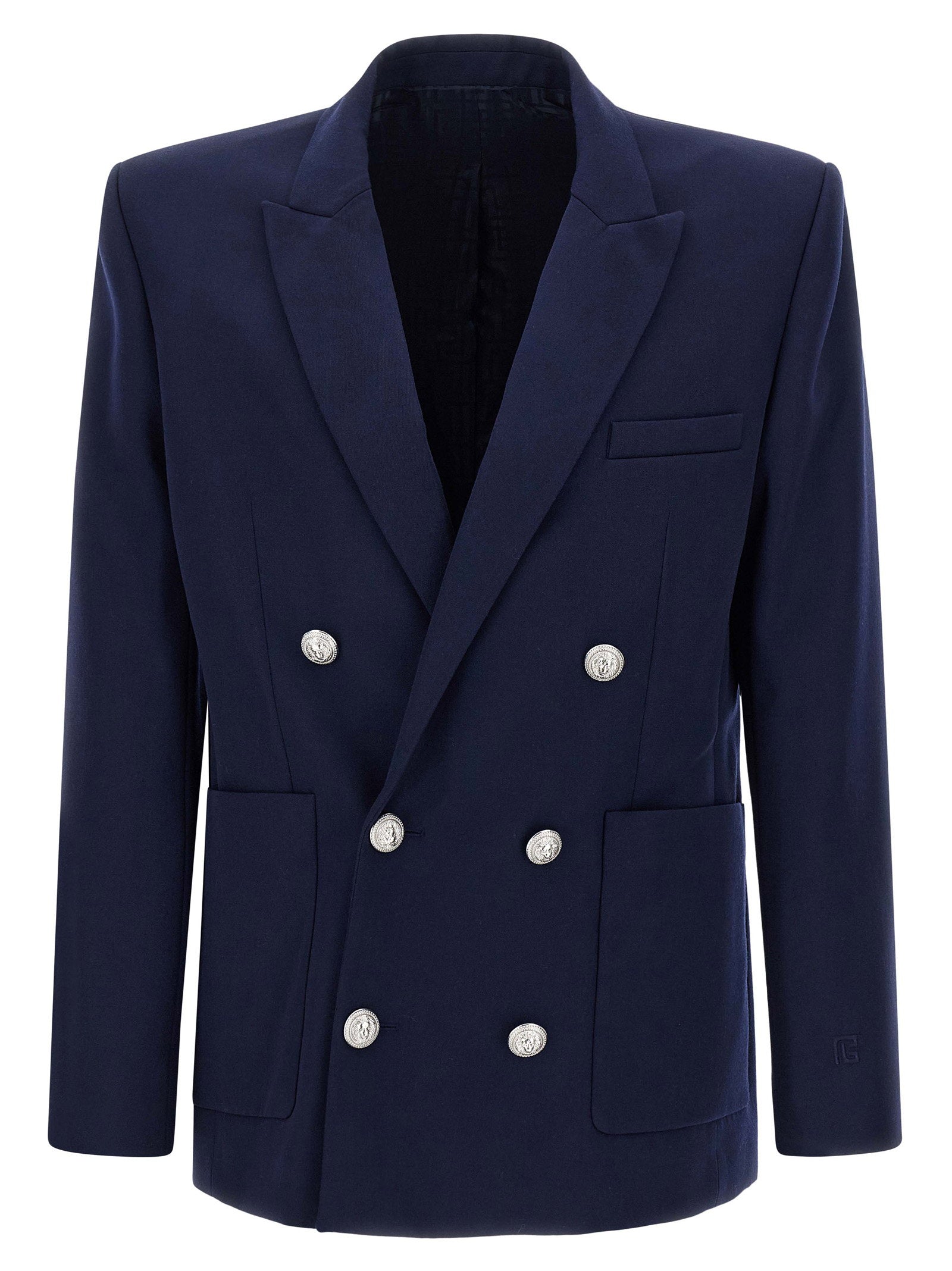 Balmain Grain De Poudre Blazer – 100% virgin wool