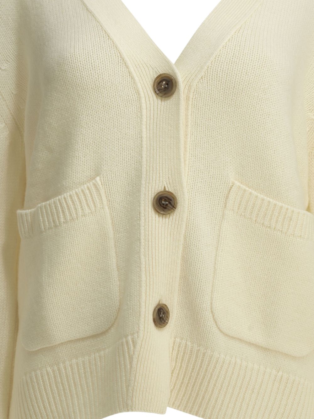 LISA YANG Sweaters ECRU – Cashmere 100 % - view 2