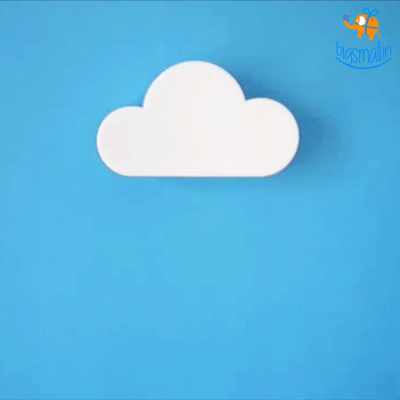 Bigsmall.in Cloud Magnetic Keychain Holder
