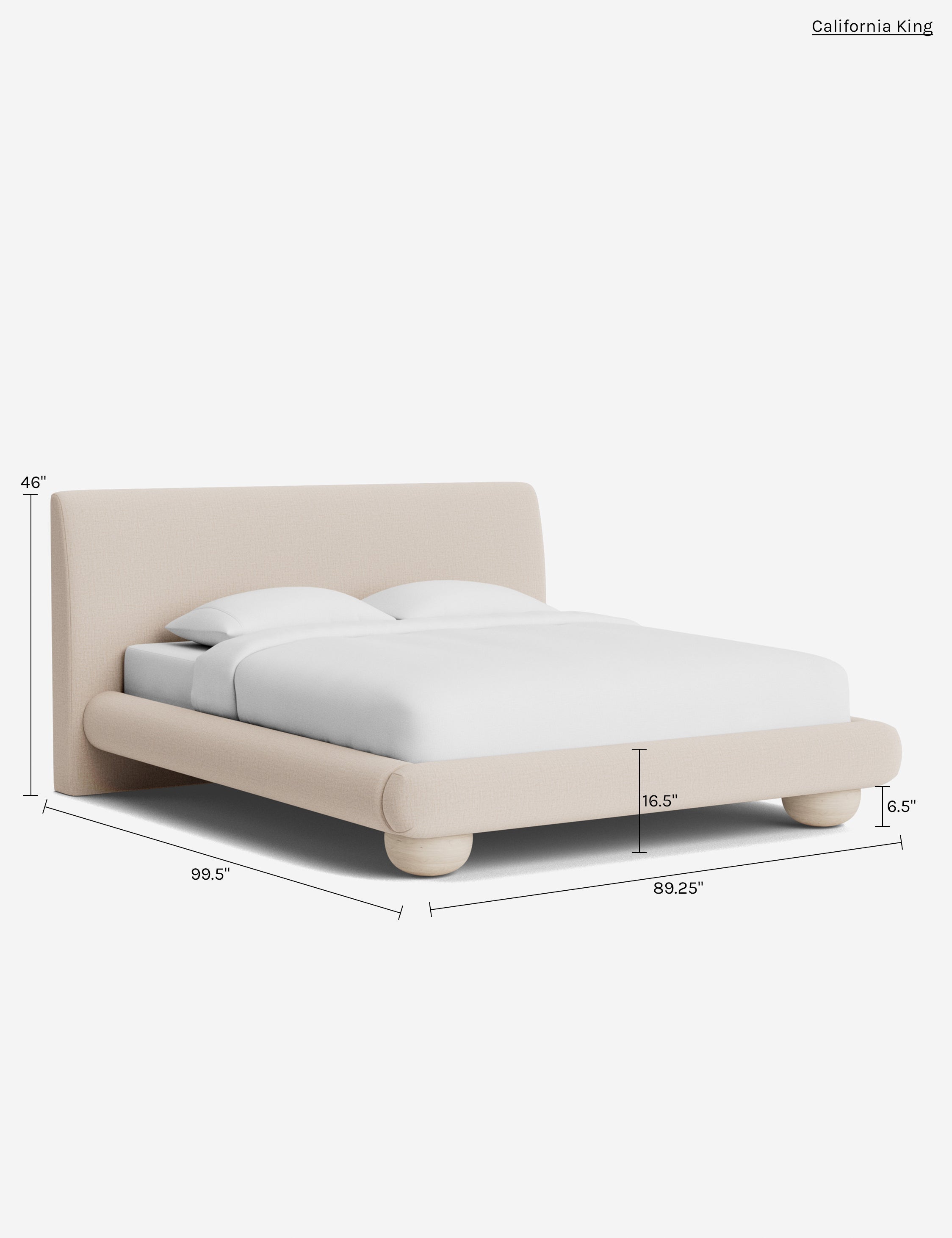 Lulu and Georgia Rigby Platform Bed - view 212