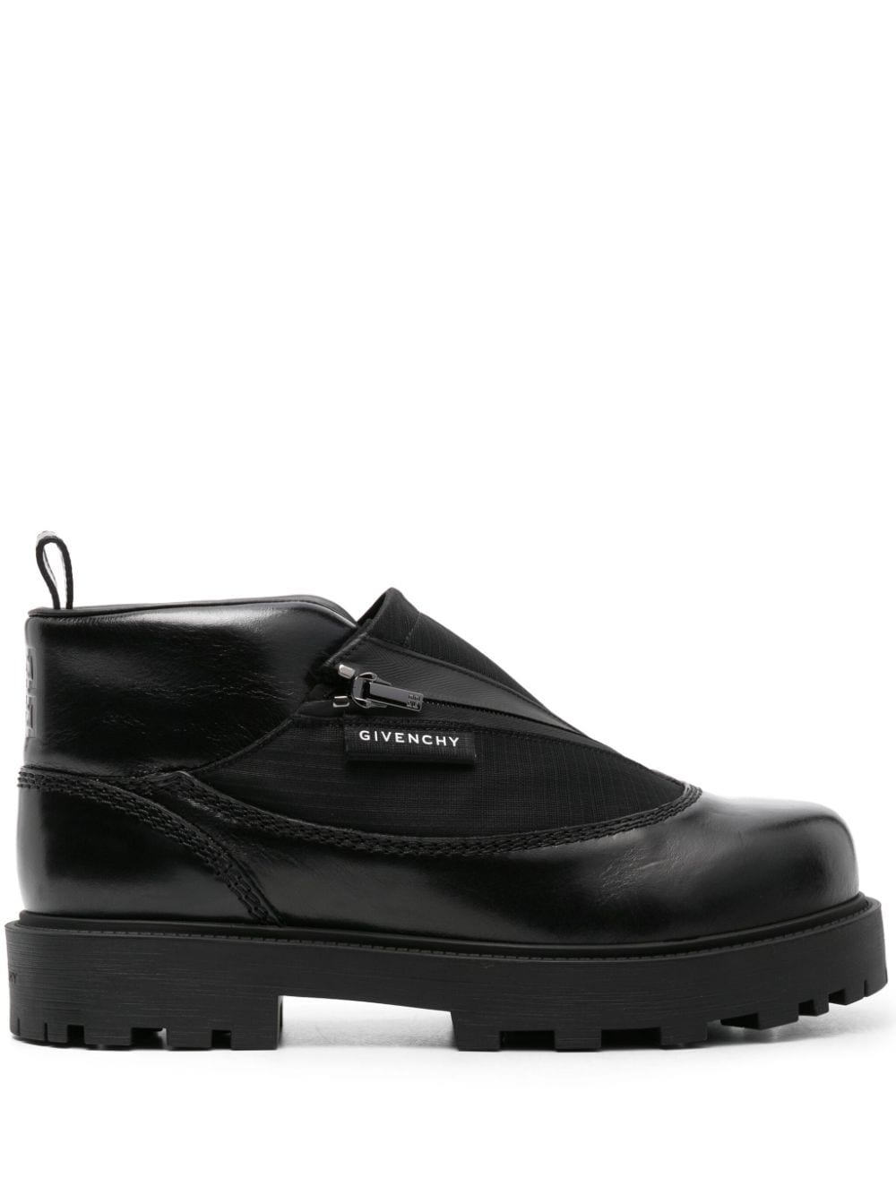 Givenchy Storm ankle-length leather boots – Calfskin 100%