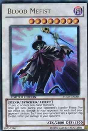Yu-Gi-Oh! Blood Mefist - YCSW-EN004 - Ultra Rare - Limited