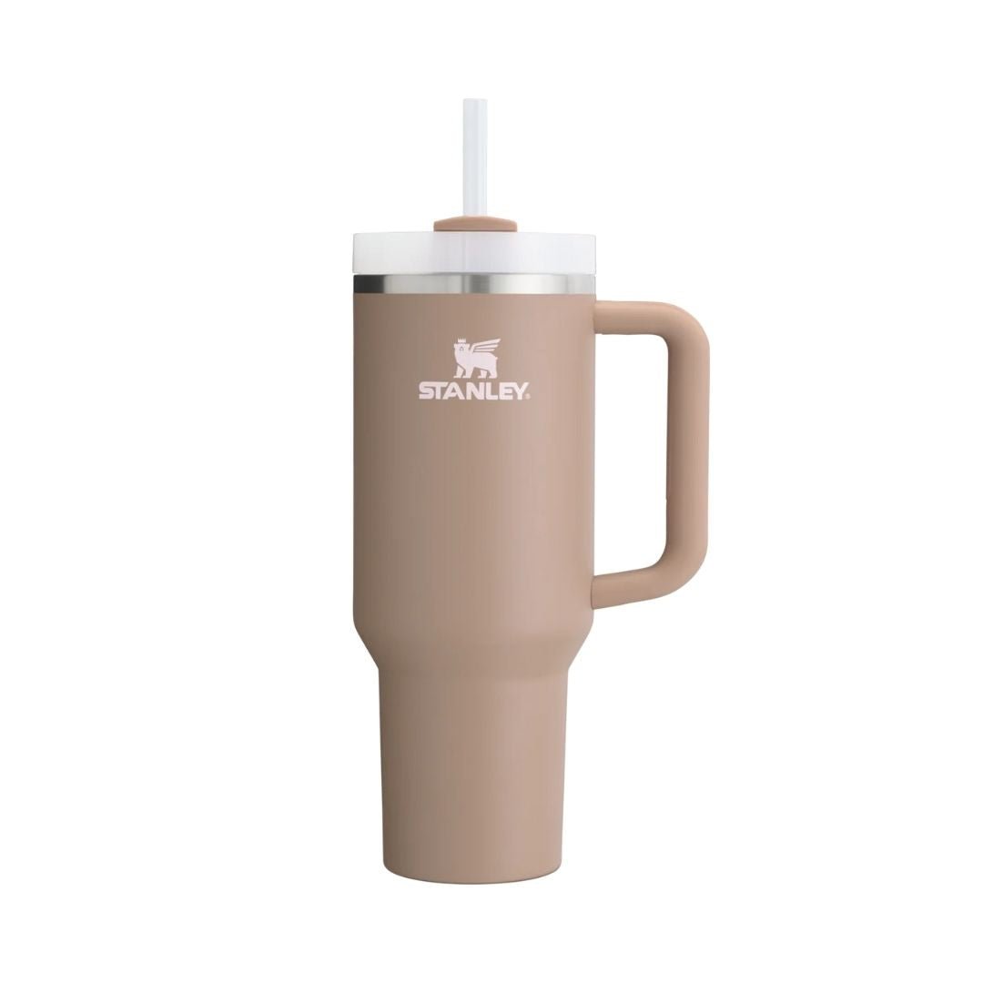 HYPE ELIXIR Stanley Quencher H2.0 FlowState™ Tumbler | 40 OZ Almond Rose