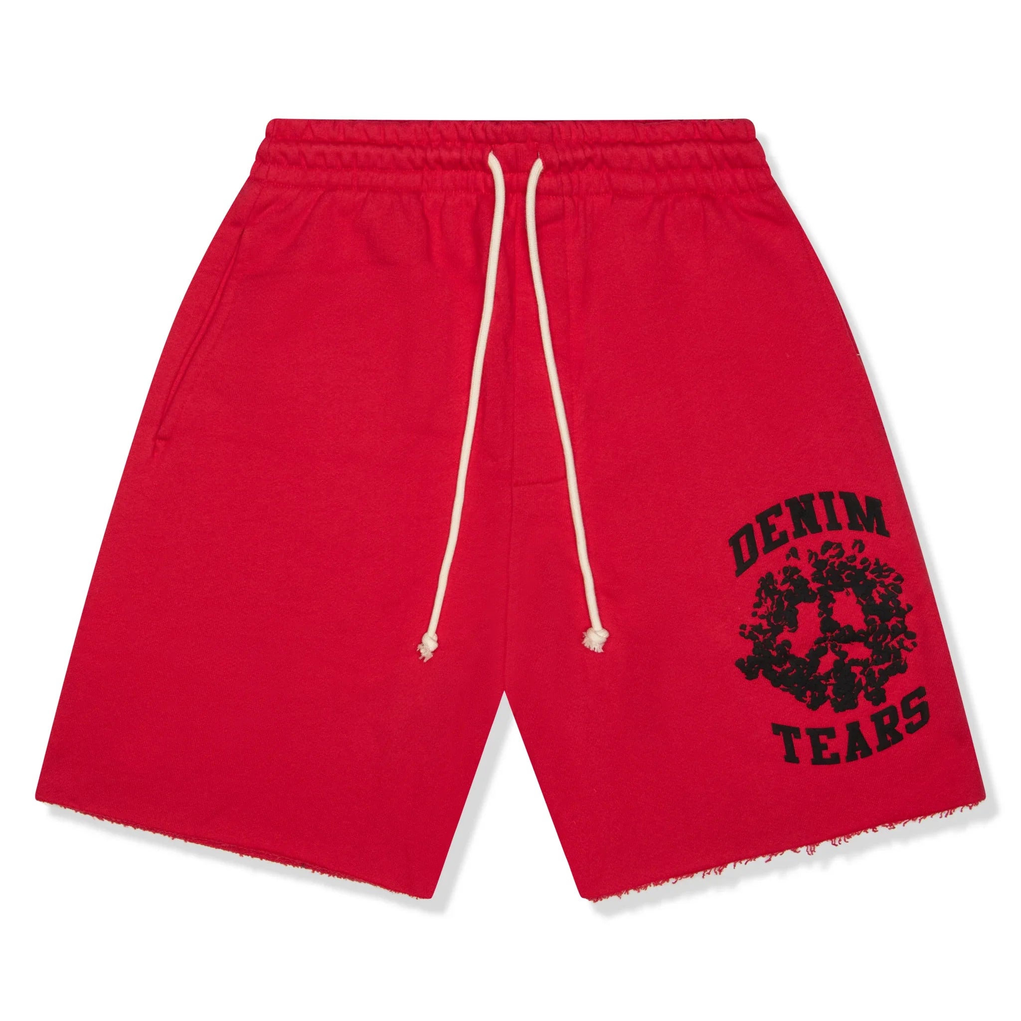 Denim Tears Denim University Red Sweat Shorts