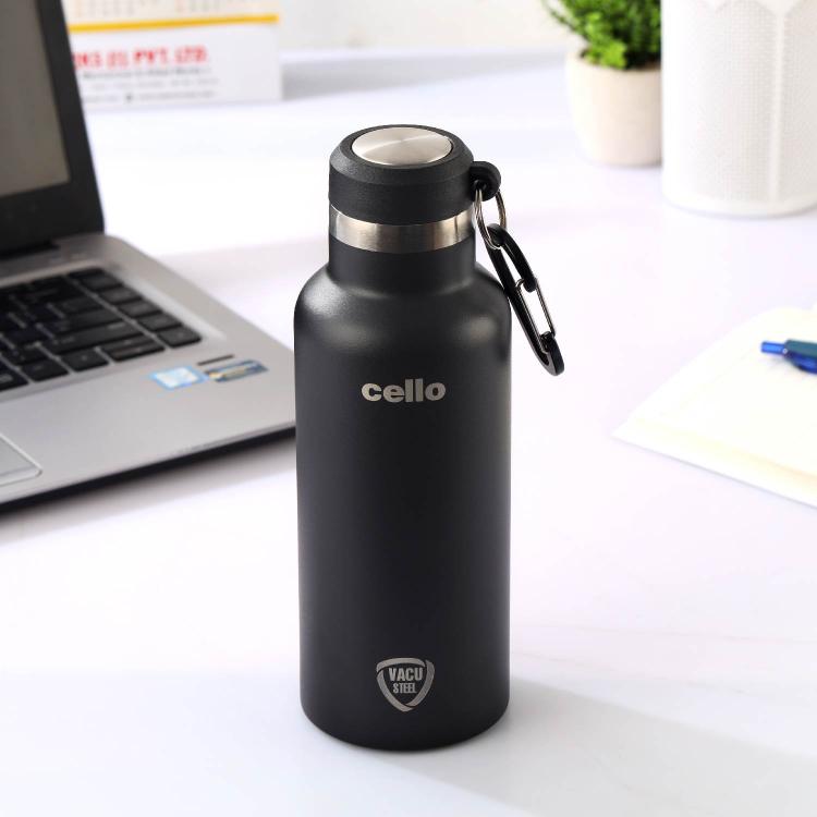 Cello Duro Hector Flask, Vacusteel Water Bottle