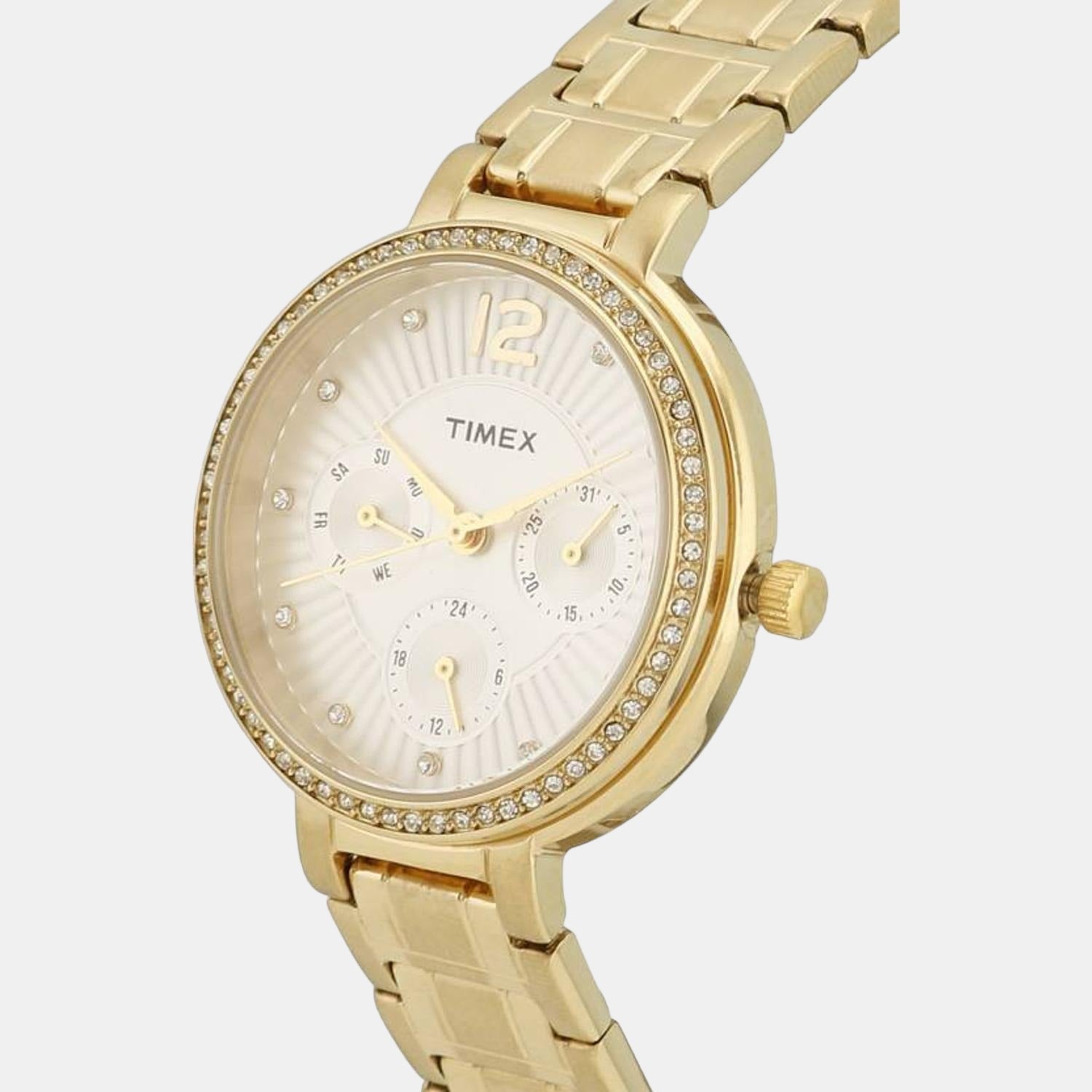 Timex E Class Women Quartz Silver Dial Analog Stainless Steel Watch TWEL11901 - view 2