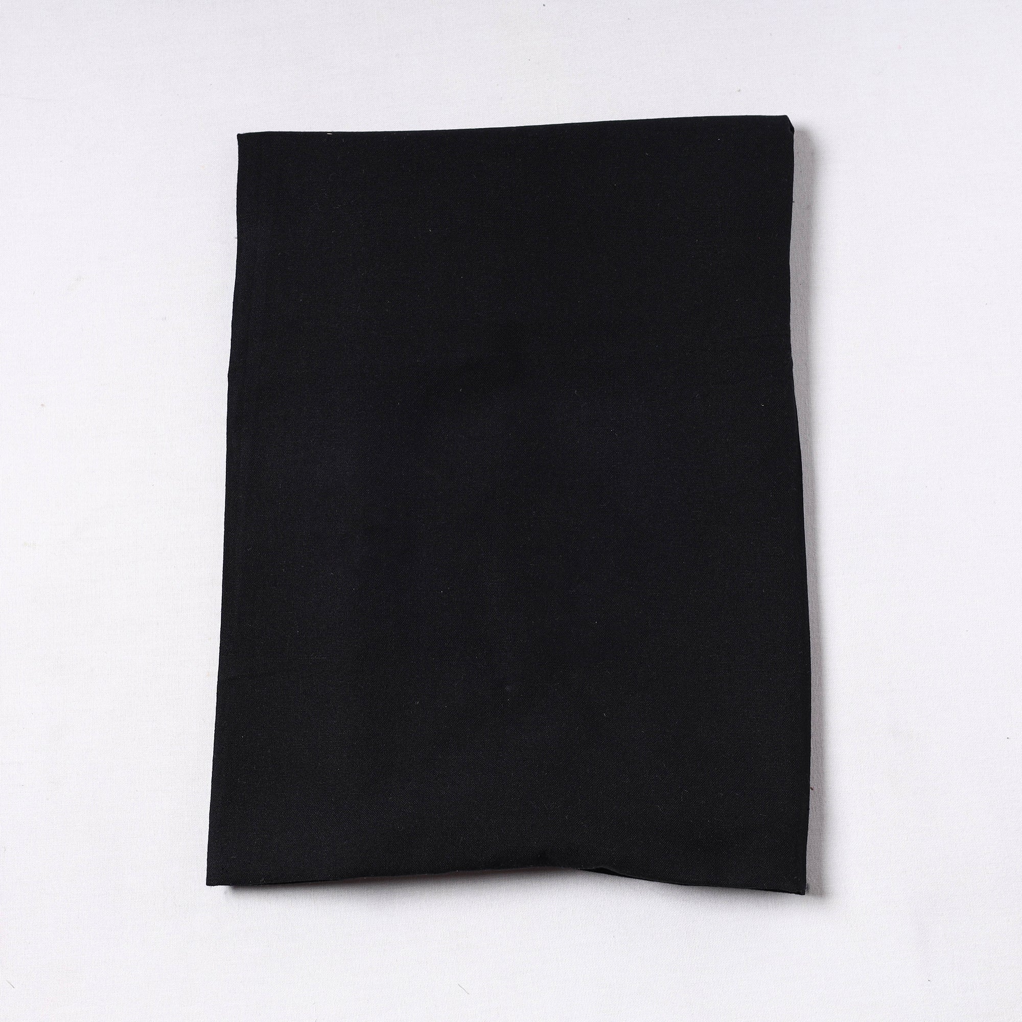 AHA VASTRA HANDLOOM Black - Jhiri Pure Handloom Cotton Precut Fabric (1 meter) 97