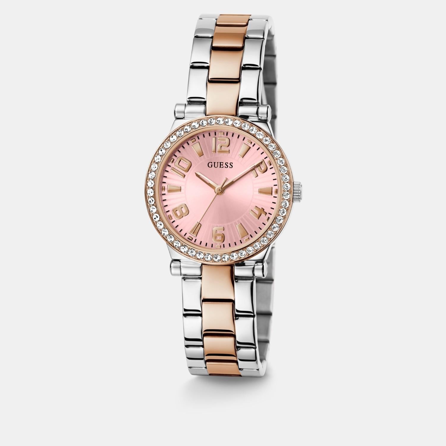 Guess Dress Women Quartz Pink Dial Analog Stainless Steel Watch GW0686L4 - view 2