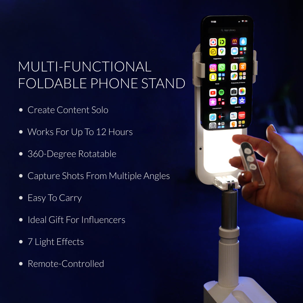 Cpensus Multi-Functional Phone Smart Tripod For Content Creators - view 2