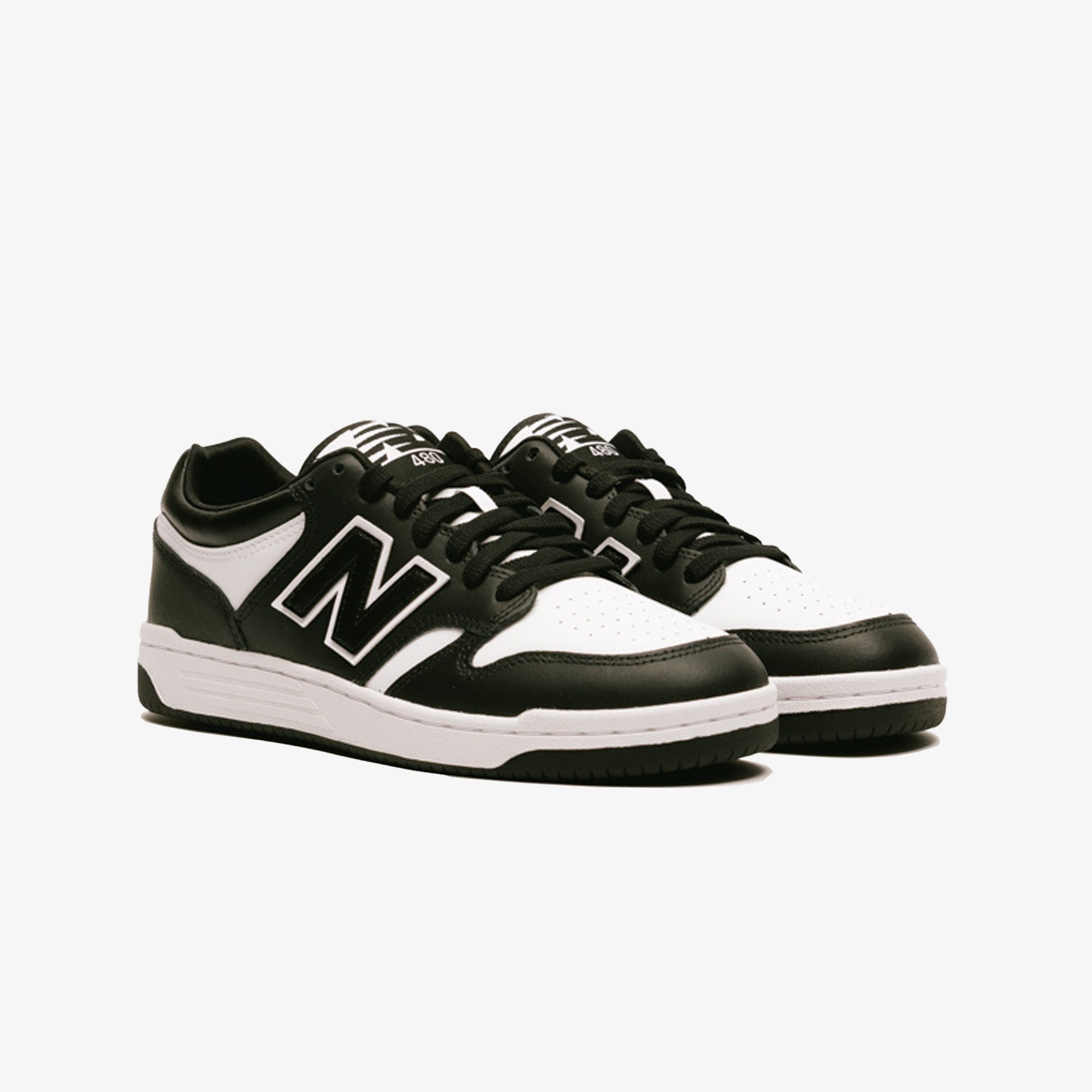 New Balance | BB480 LBA { BLACK/WHITE - view 2