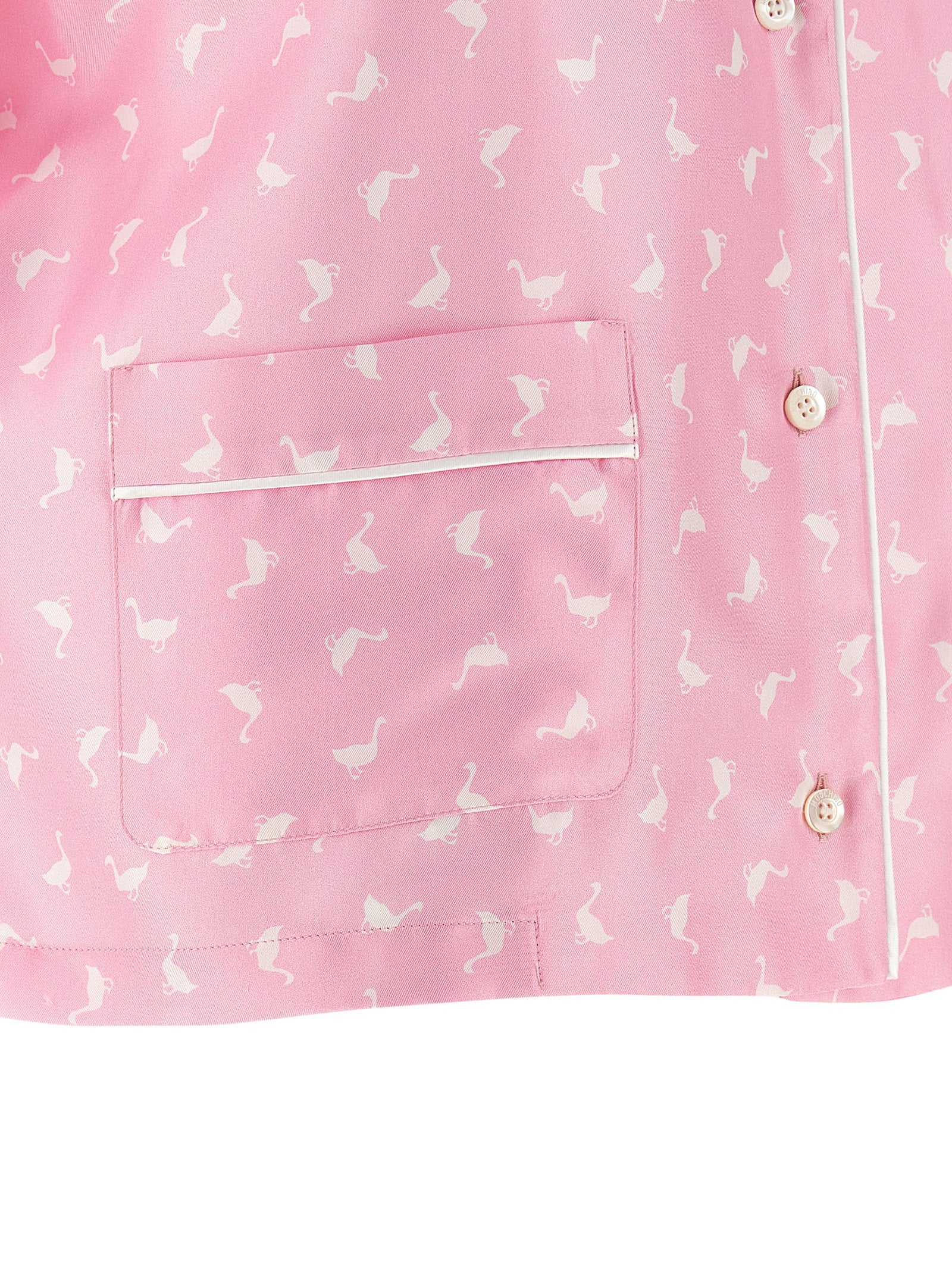 Moschino Goose Shirt – 100% silk - view 4