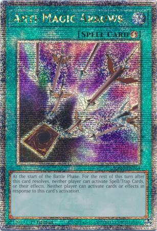 Yu-Gi-Oh! Anti-Magic Arrows - RA03-EN264 - Quarter Century Secret Rare - 1st Edition