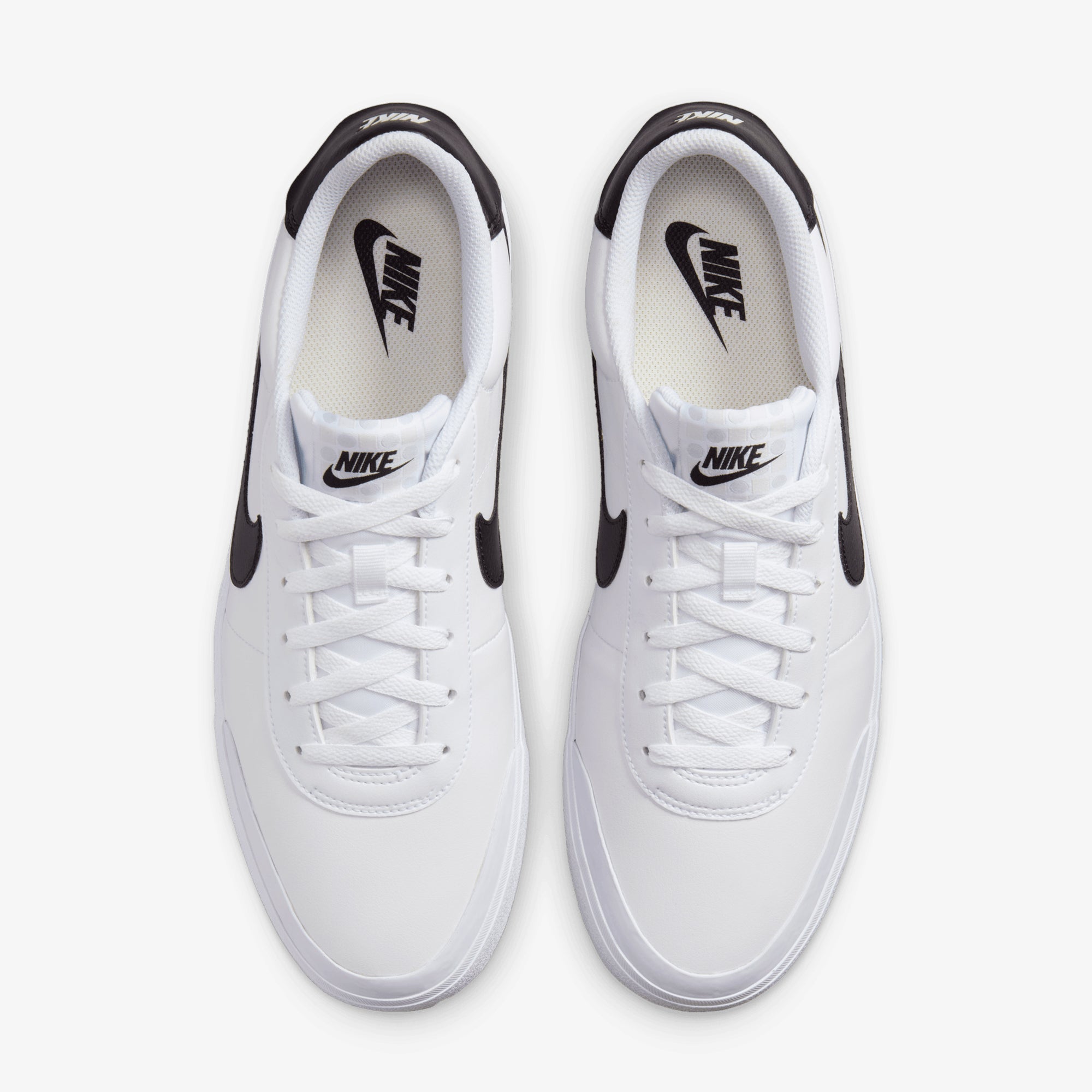 Nike | COURT SHOT { WHITE/BLACK - view 2
