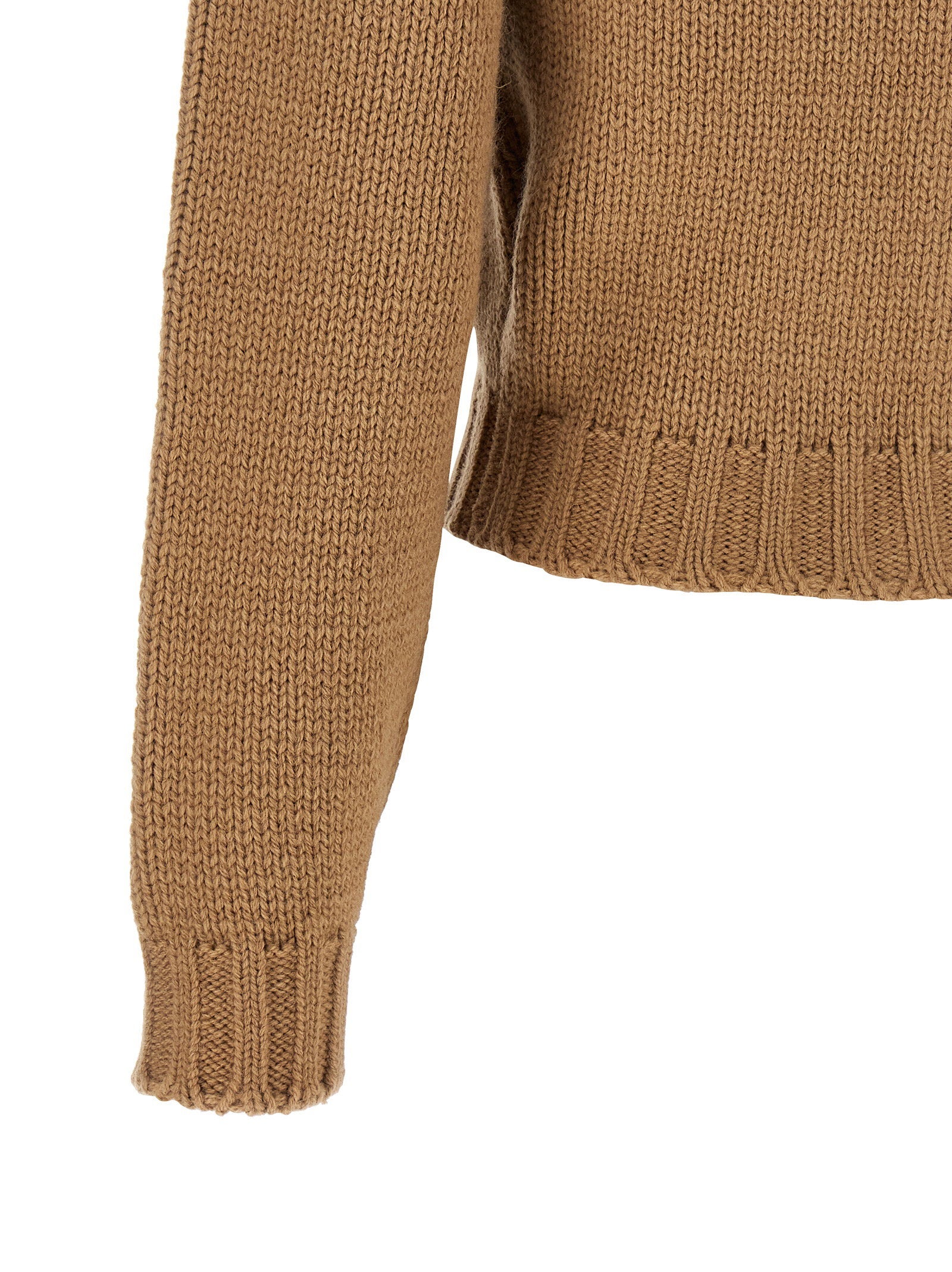 Mm6 Maison Margiela White Stitch Line Cardigan - view 4