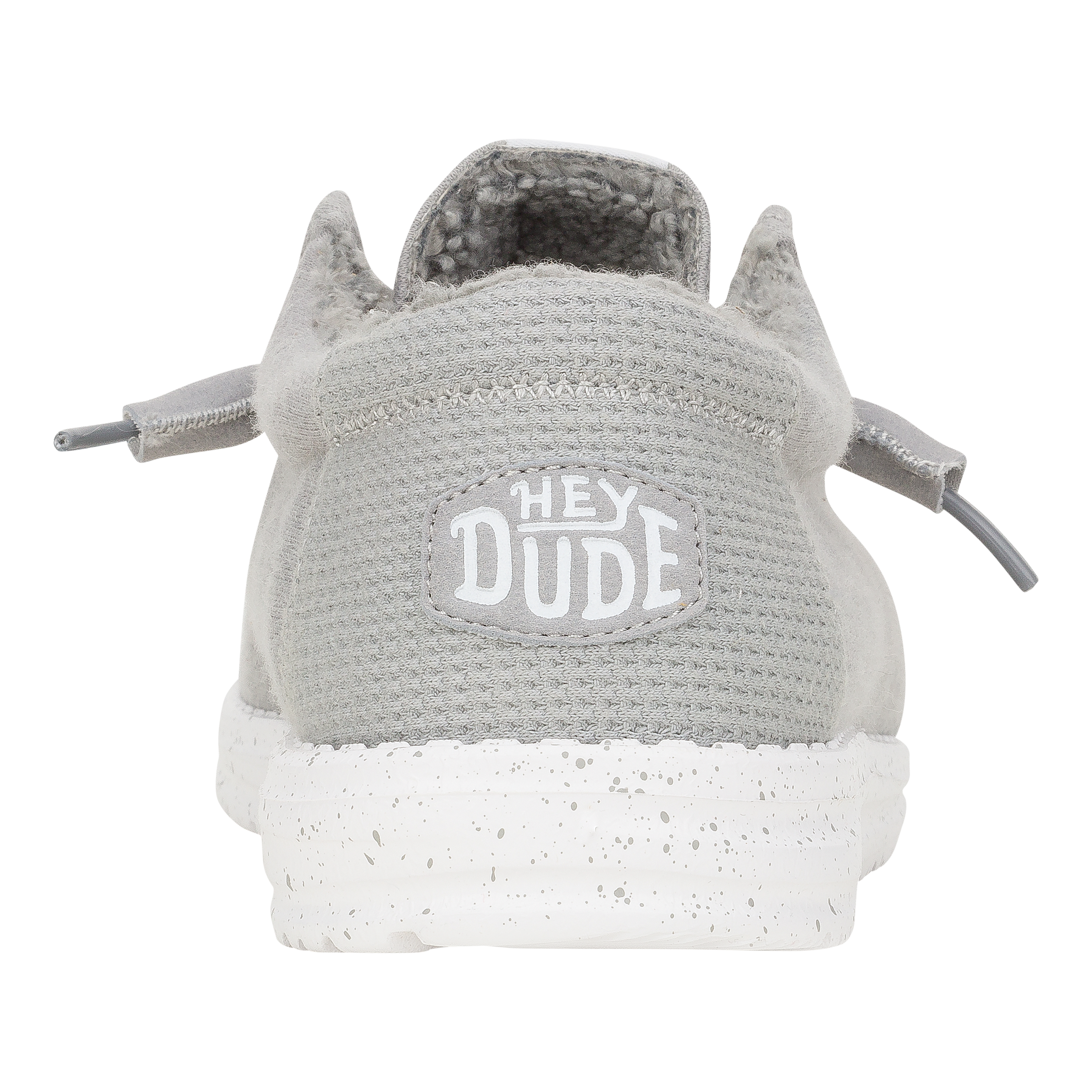 HEYDUDE shoes Wally Warmth Knit - Light Grey/White - view 5