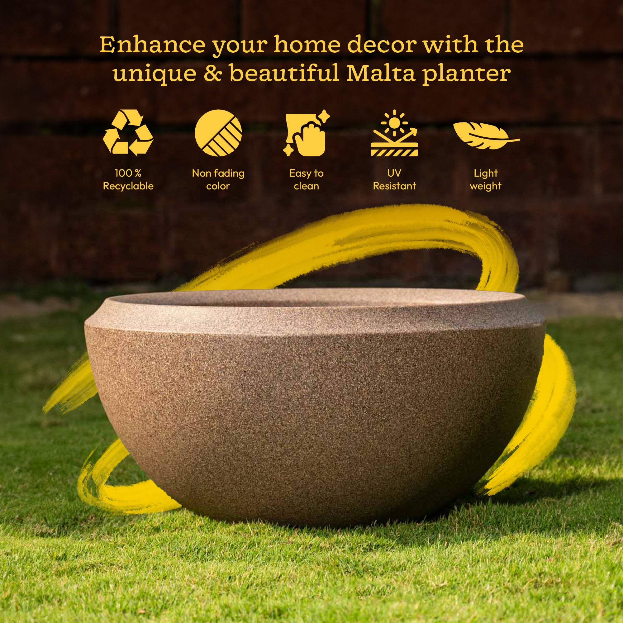 Ugaoo Malta Planter - view 2