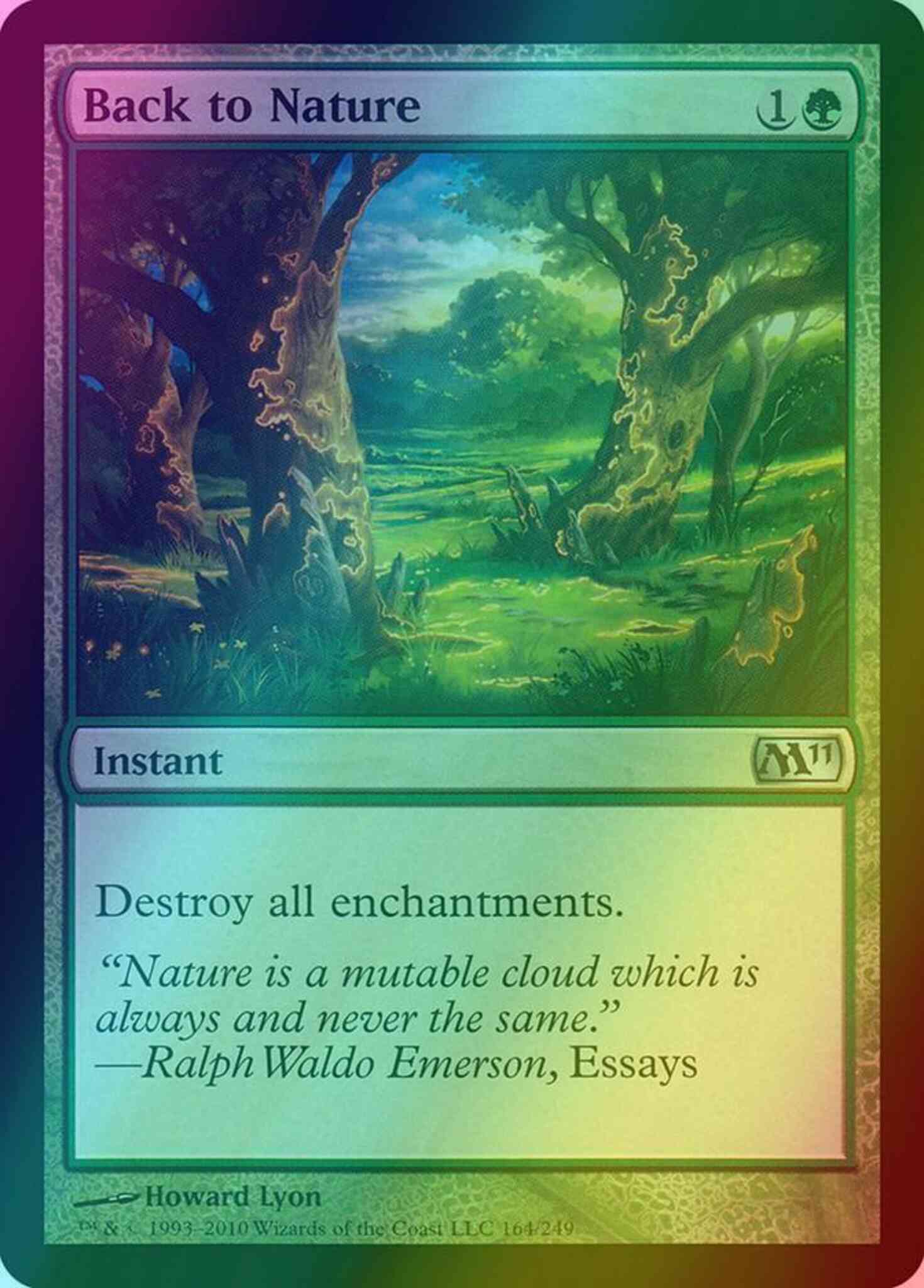 Nature 164 magic – Back to Nature [164] [Magic 2011] [Foil]